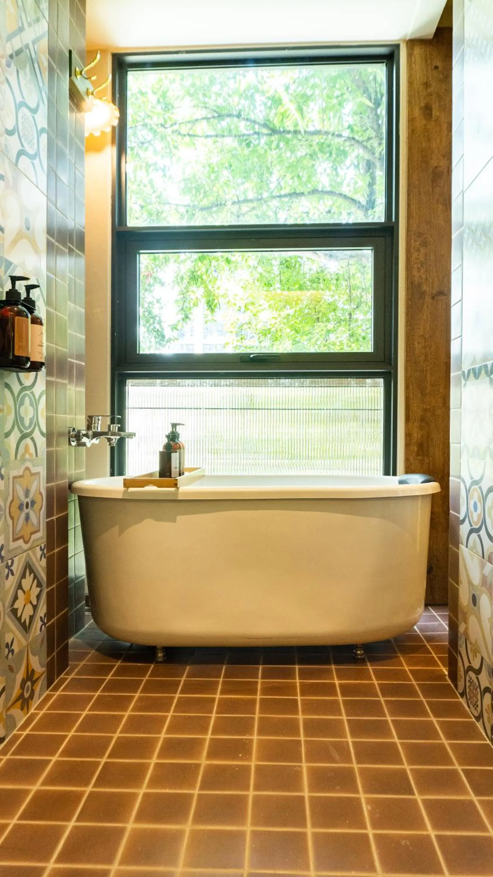 Bathroom in Tints of Blue Hotel