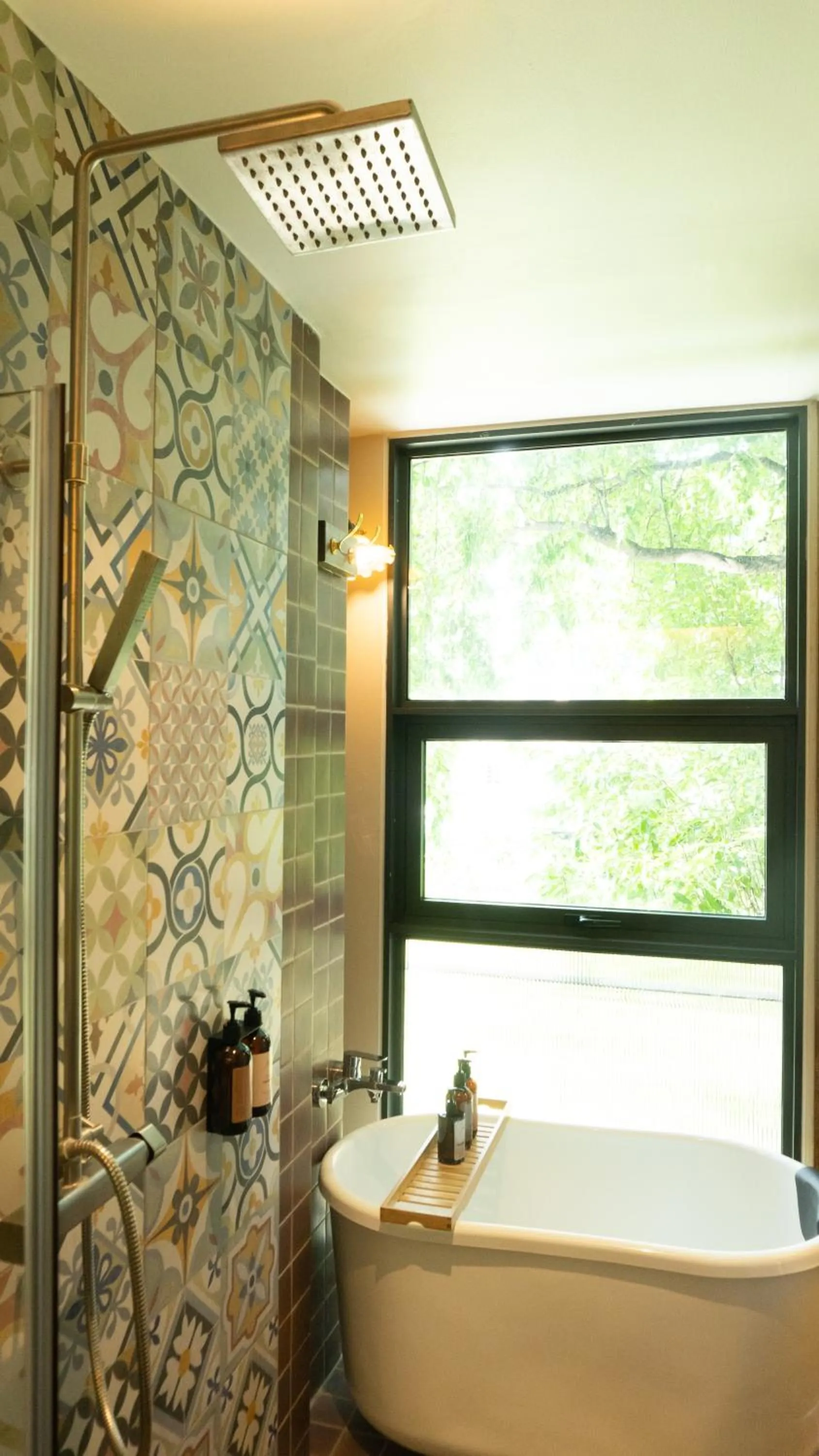 Bathroom in Tints of Blue Hotel