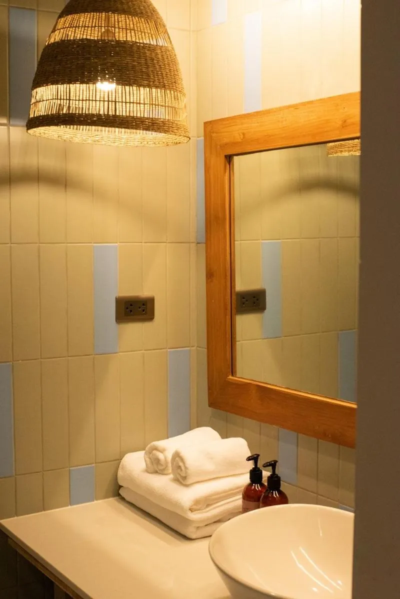 Bathroom in Tints of Blue Hotel