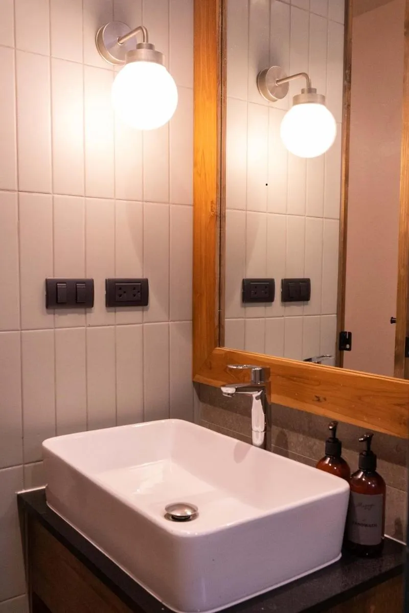 Bathroom in Tints of Blue Hotel