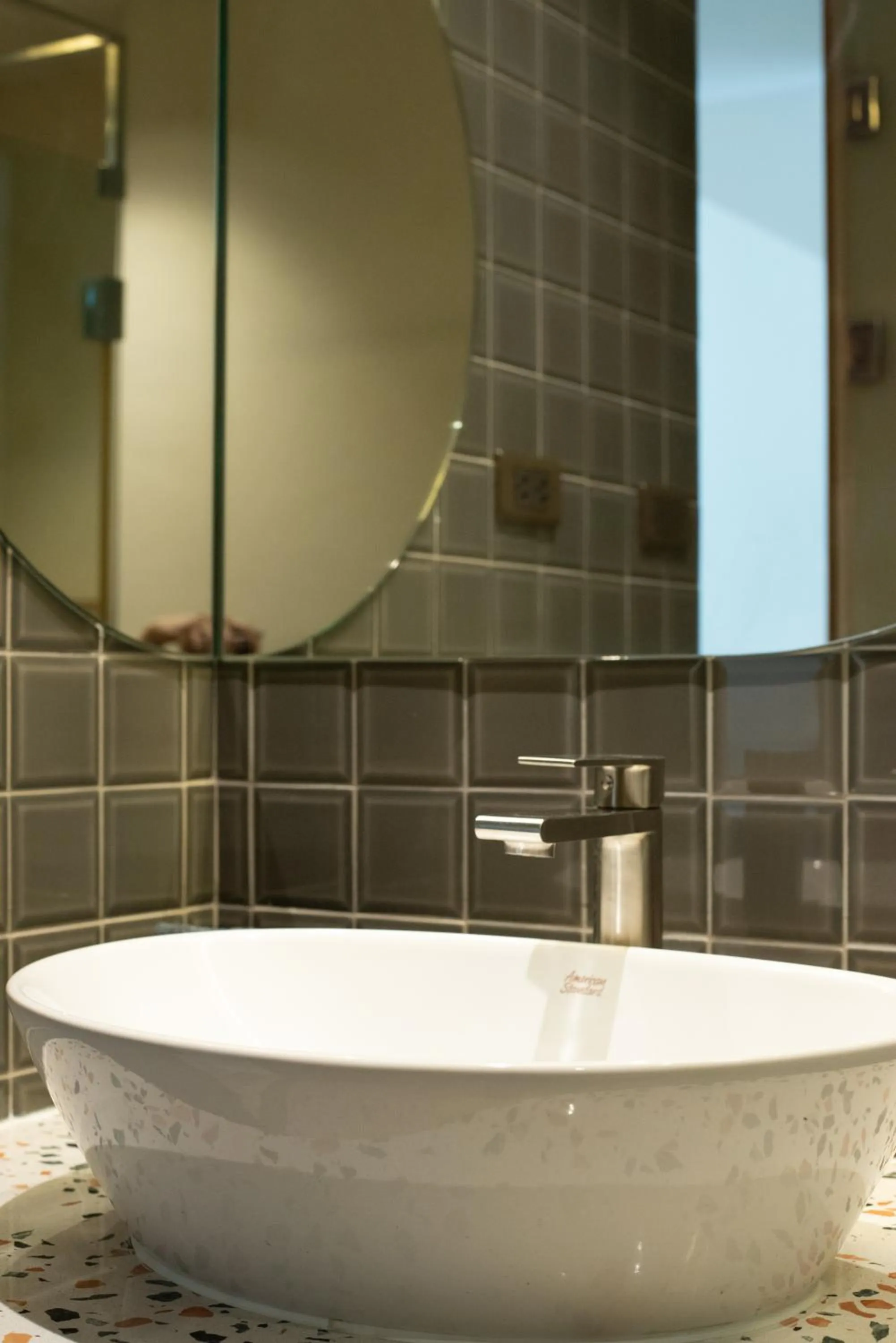 Bathroom in Tints of Blue Hotel