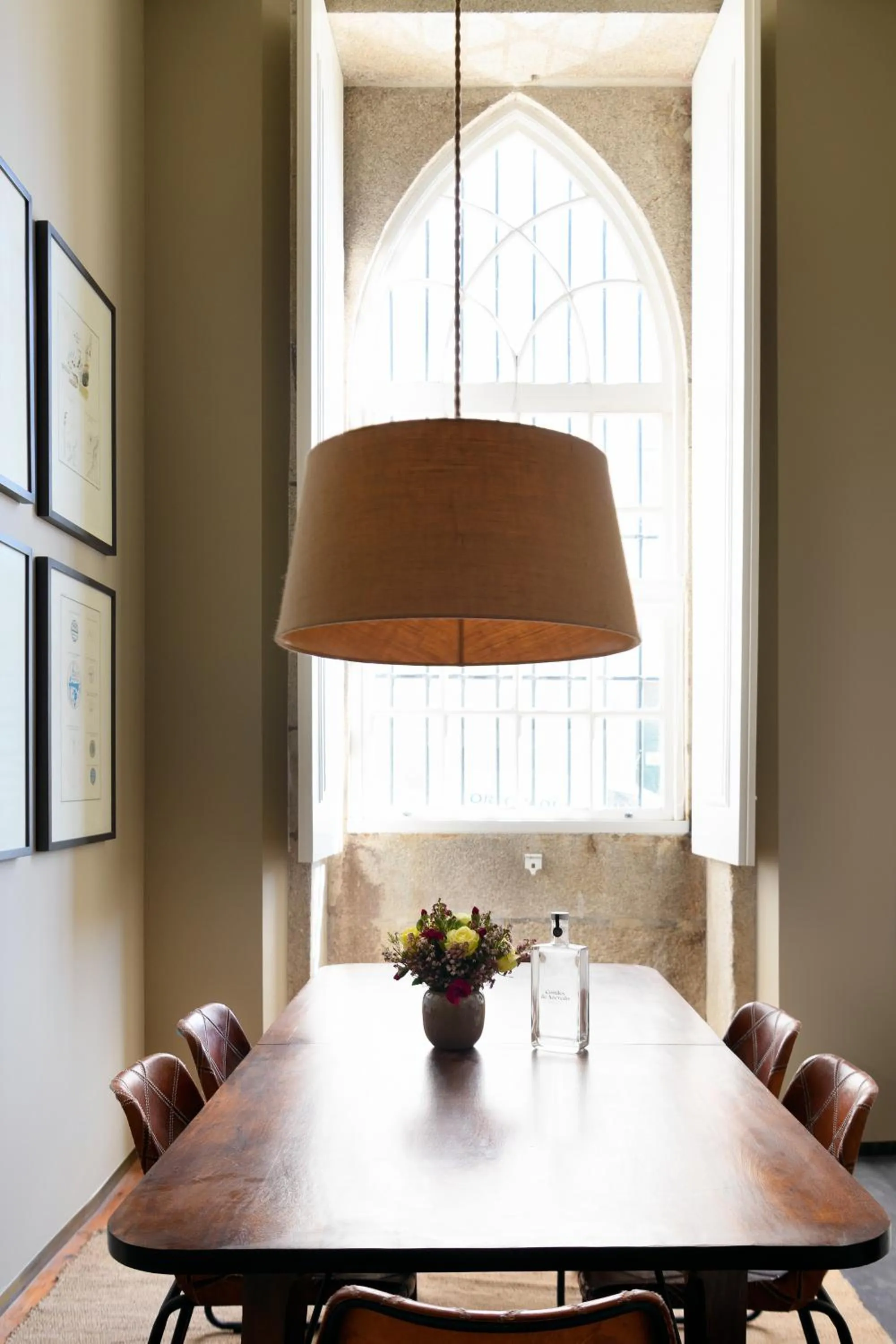 Dining area in Condes de Azevedo Palace Apartments