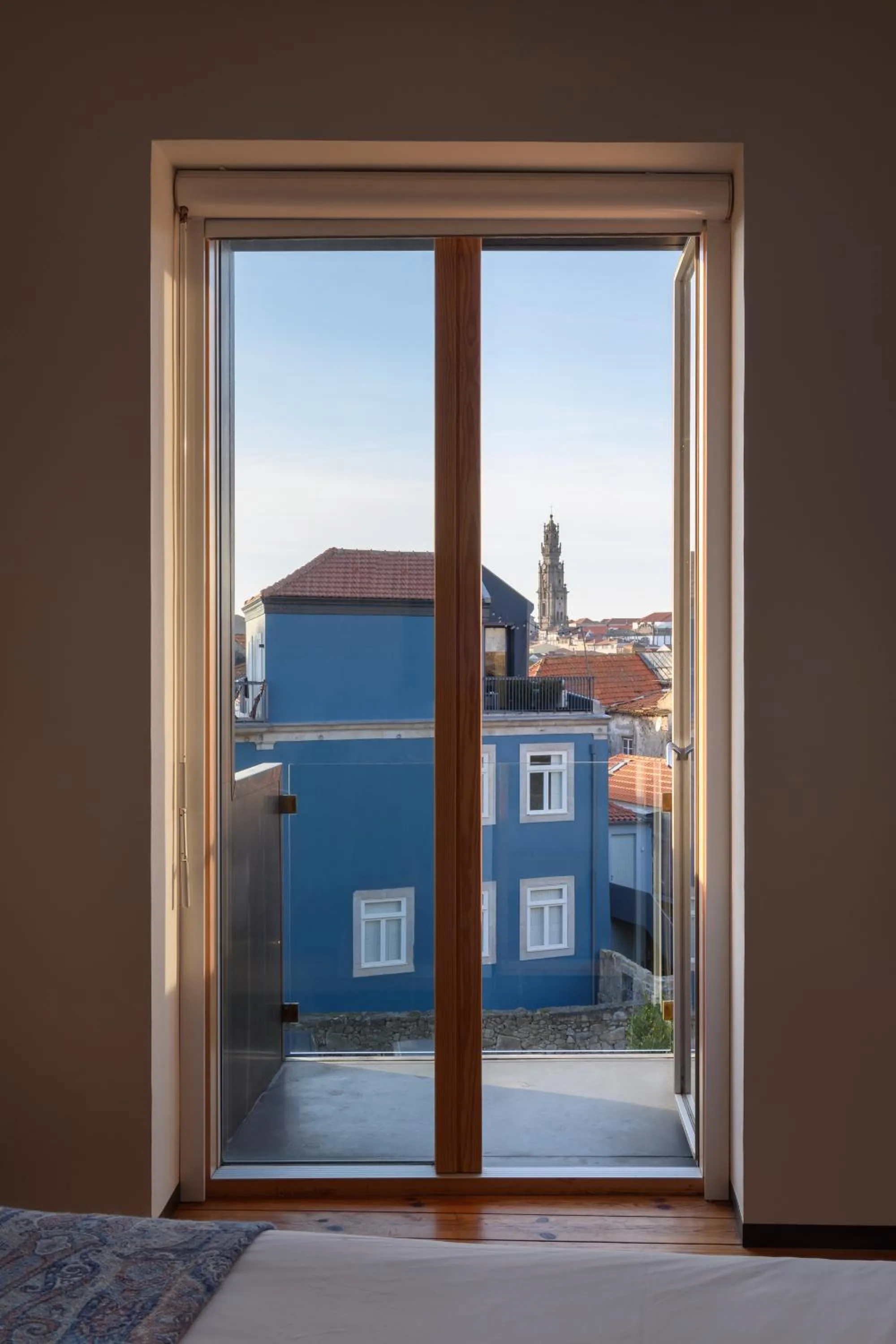 City view in Condes de Azevedo Palace Apartments