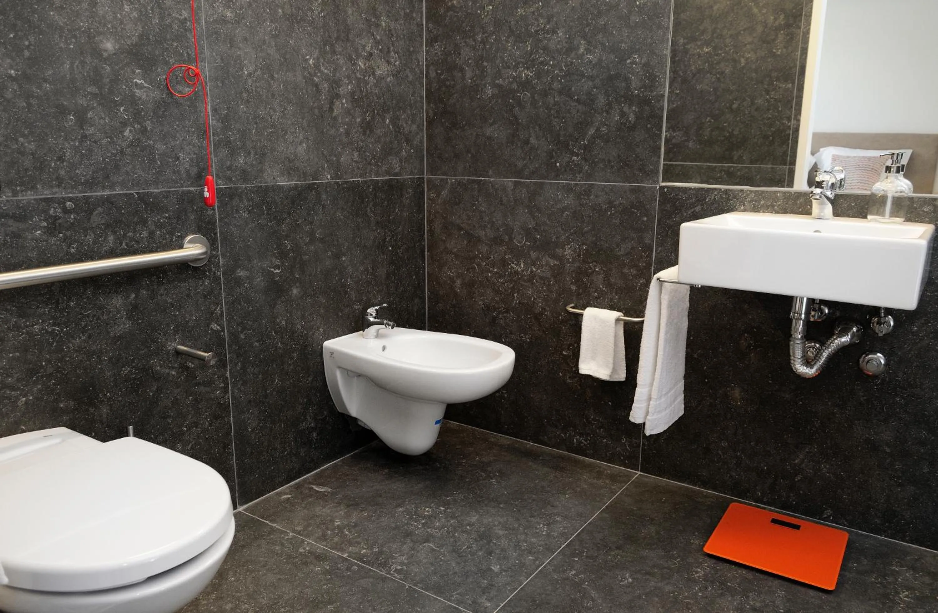 Bathroom in Condes de Azevedo Palace Apartments
