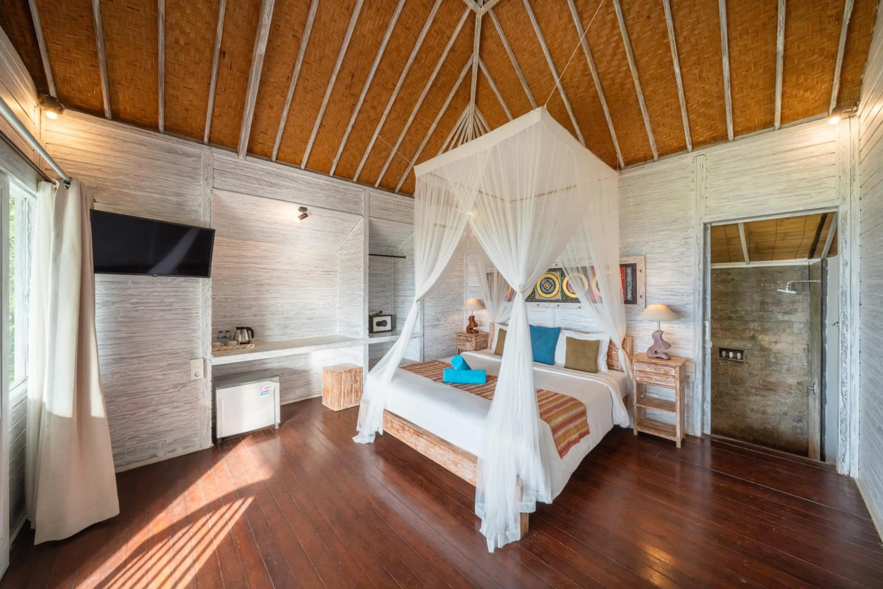 Bed in Bukit Taman Cottages