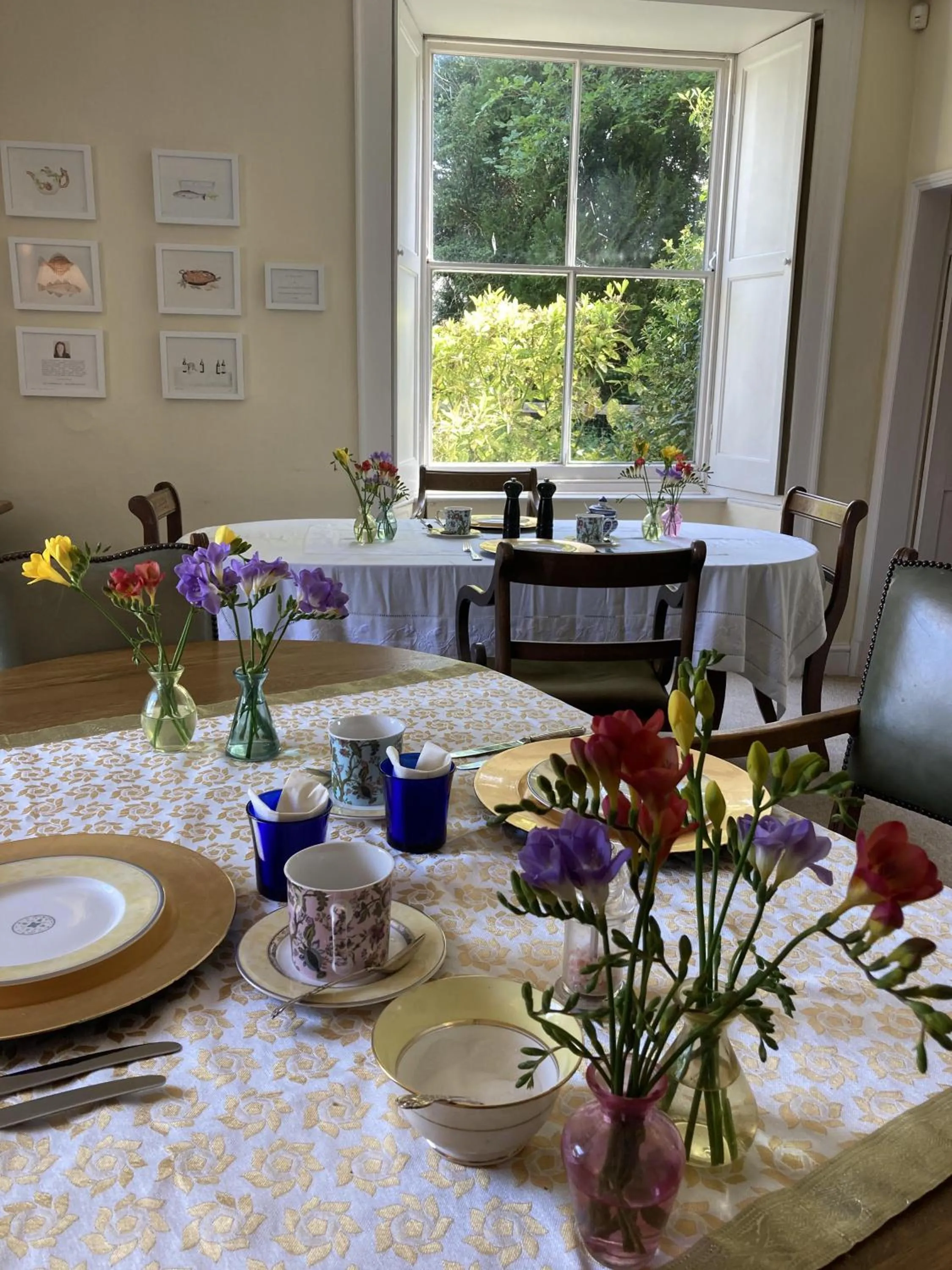 Dining area in Grange Farm