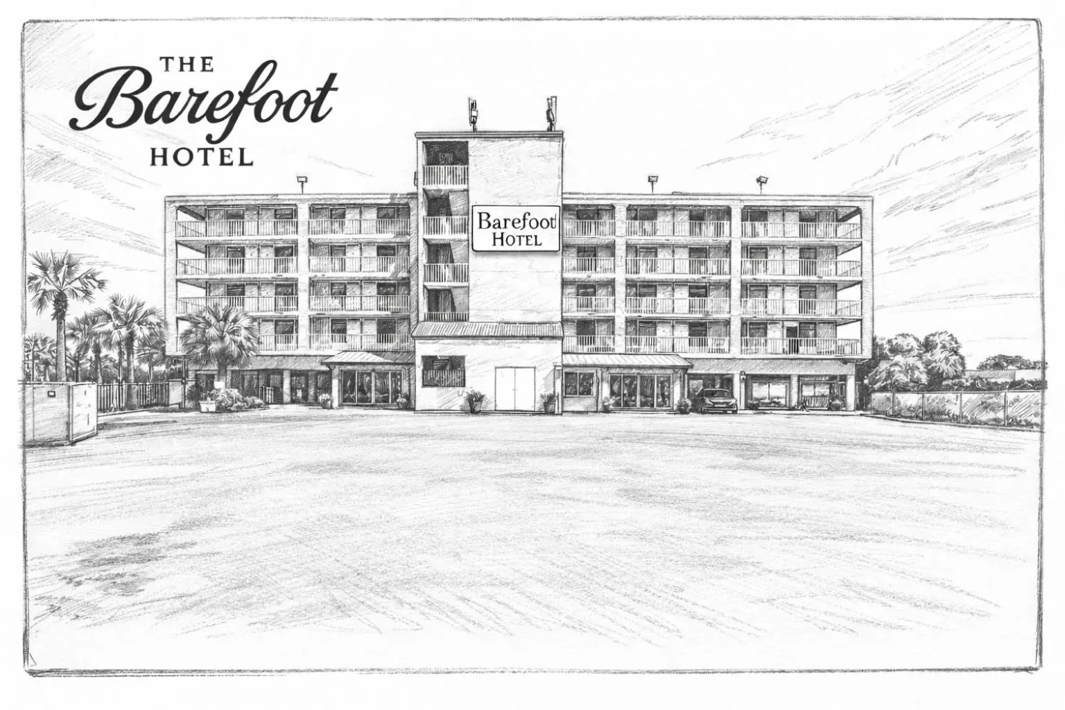 Property building in The Barefoot Hotel