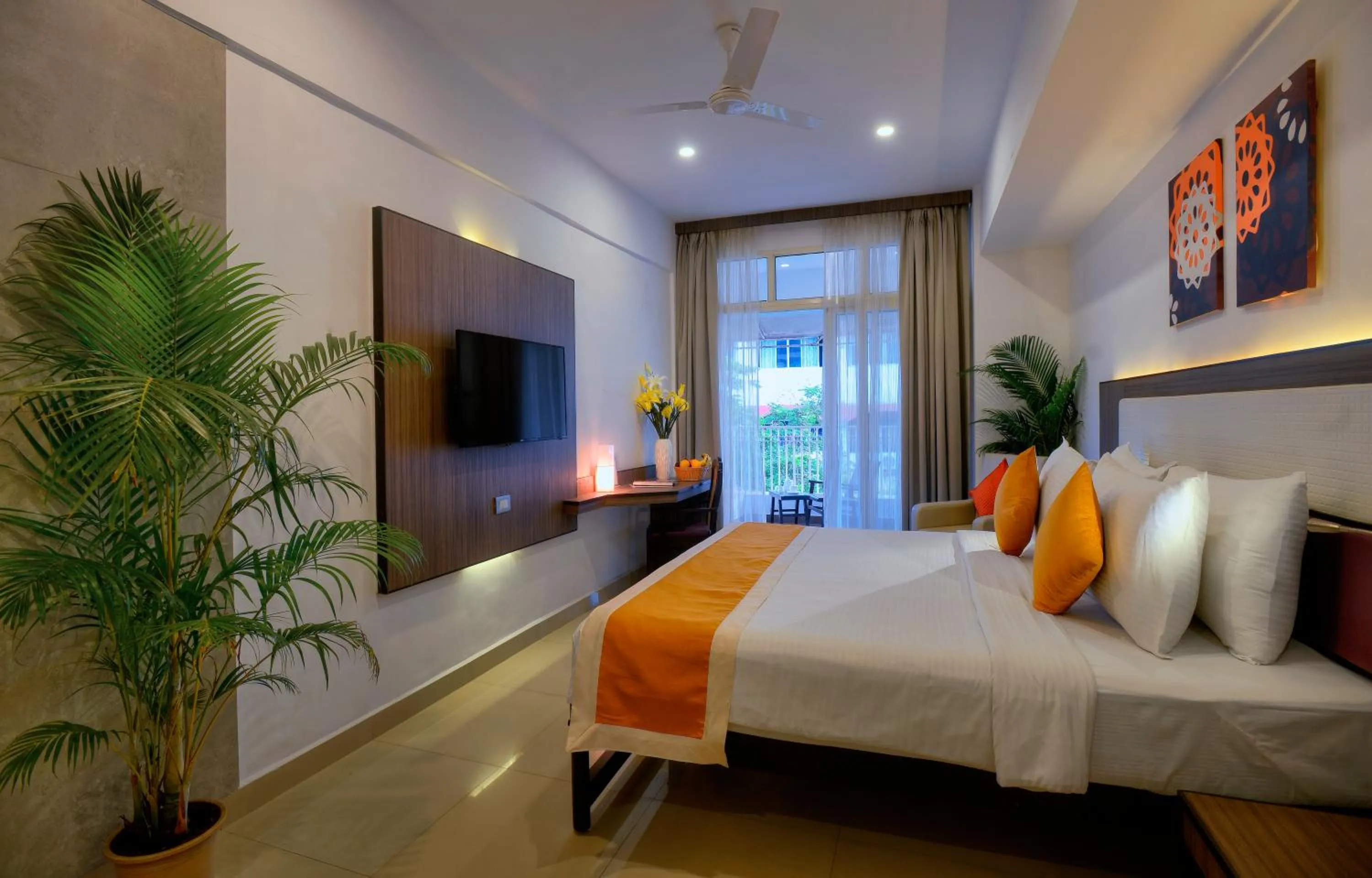 Bedroom, Bed in TreeHouse Neptune