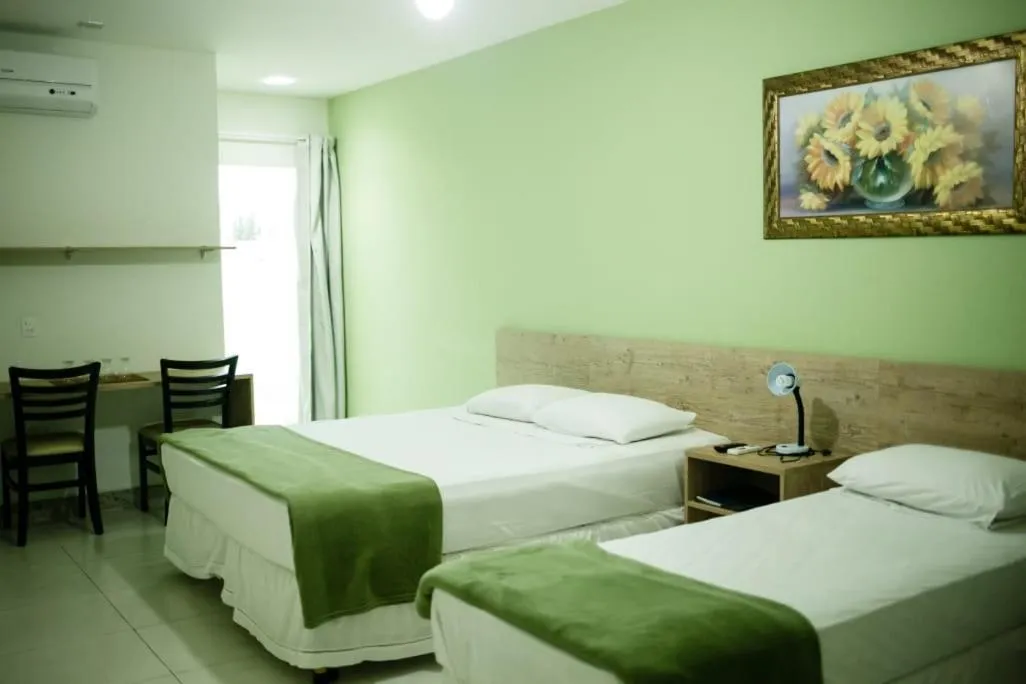 Bed in Pousada Porto Prime