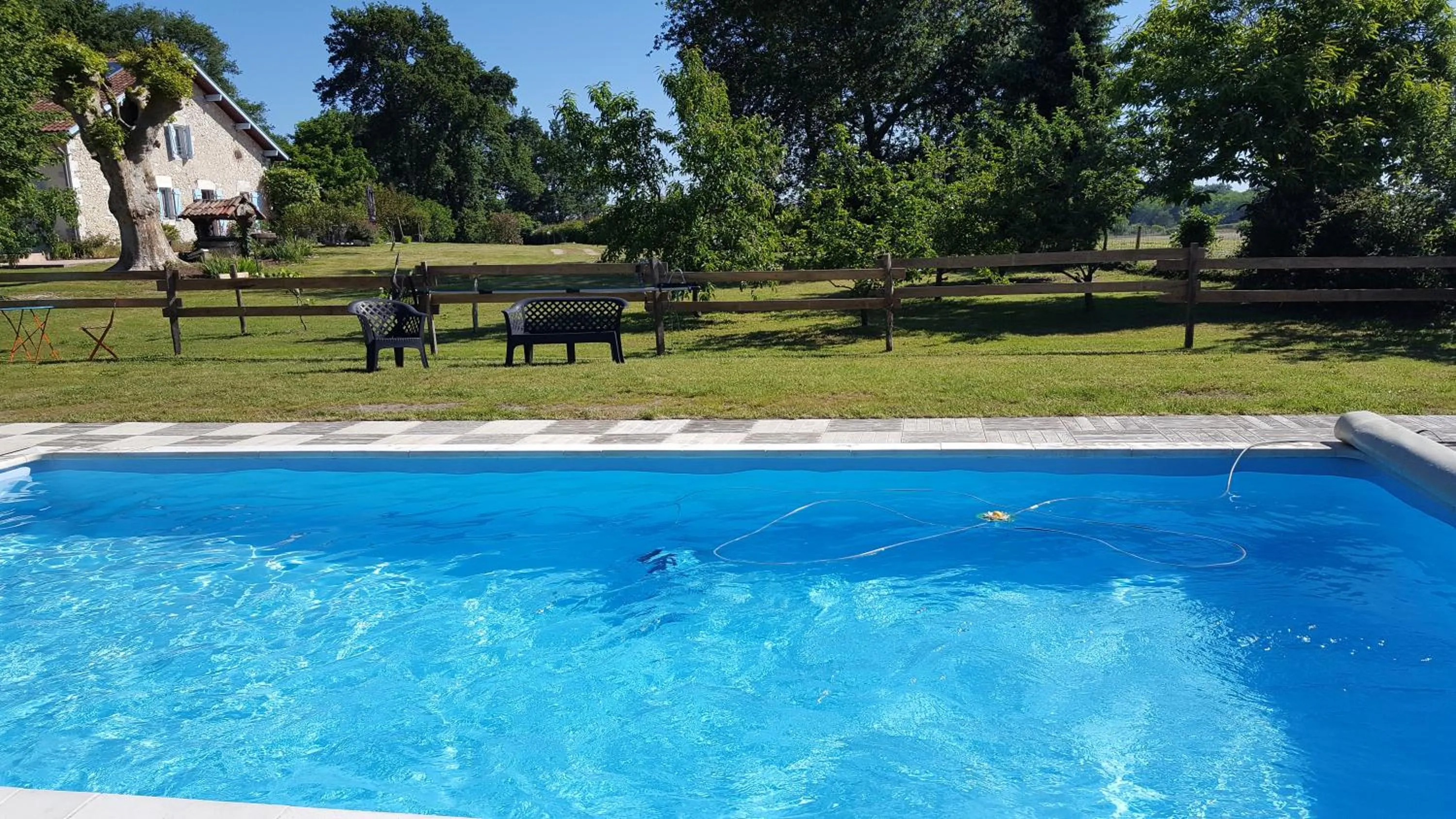 Swimming pool in Domaine Hias