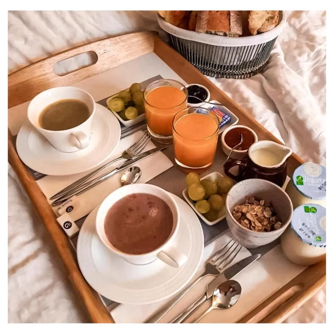 Breakfast in Domaine Hias