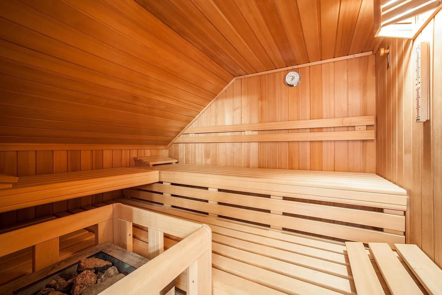 Sauna in Bed & Breakfast Bigalke