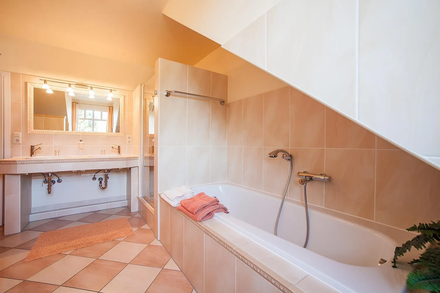 Bathroom in Bed & Breakfast Bigalke