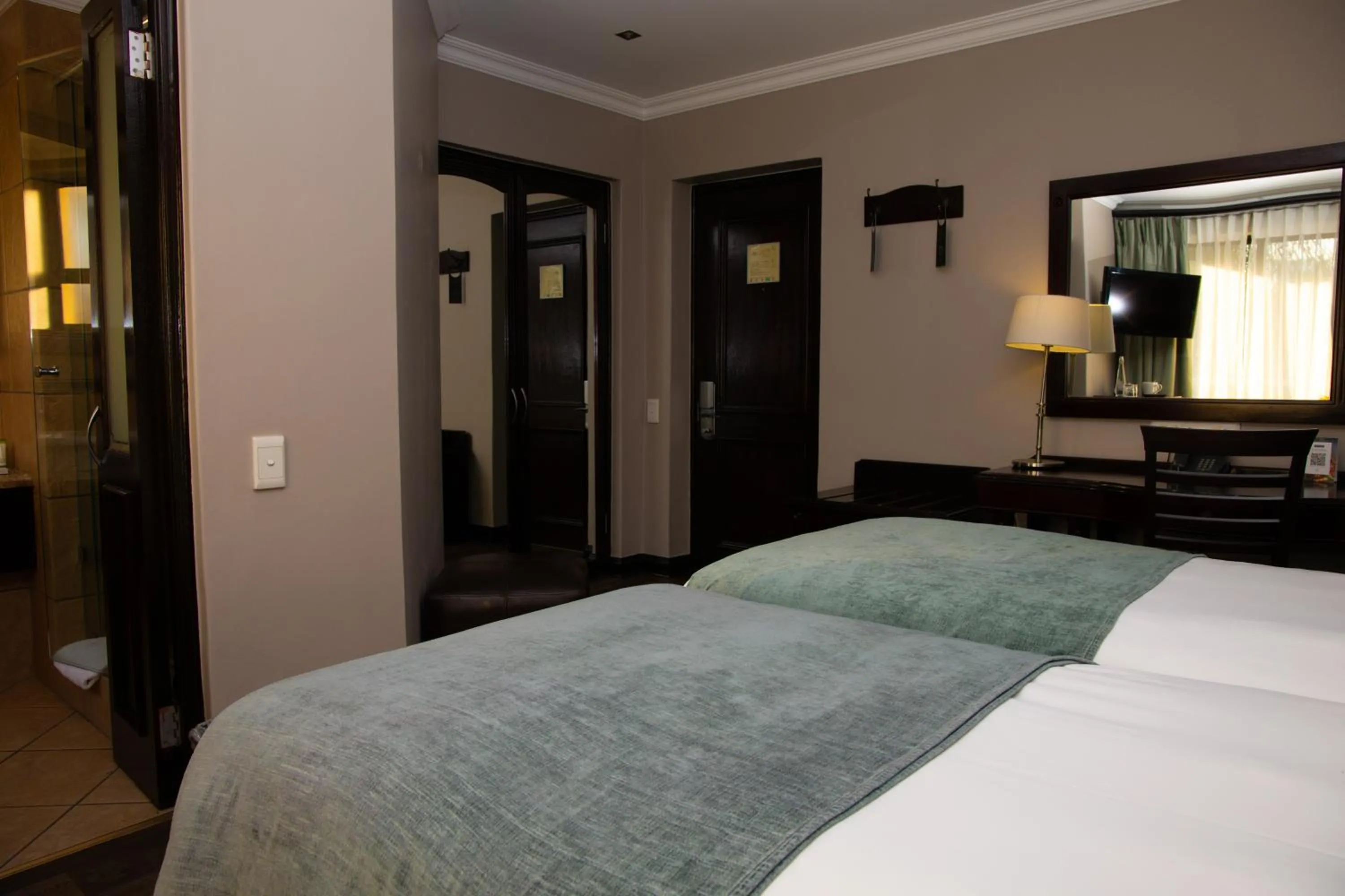 Bed in Premier Hotel Pretoria