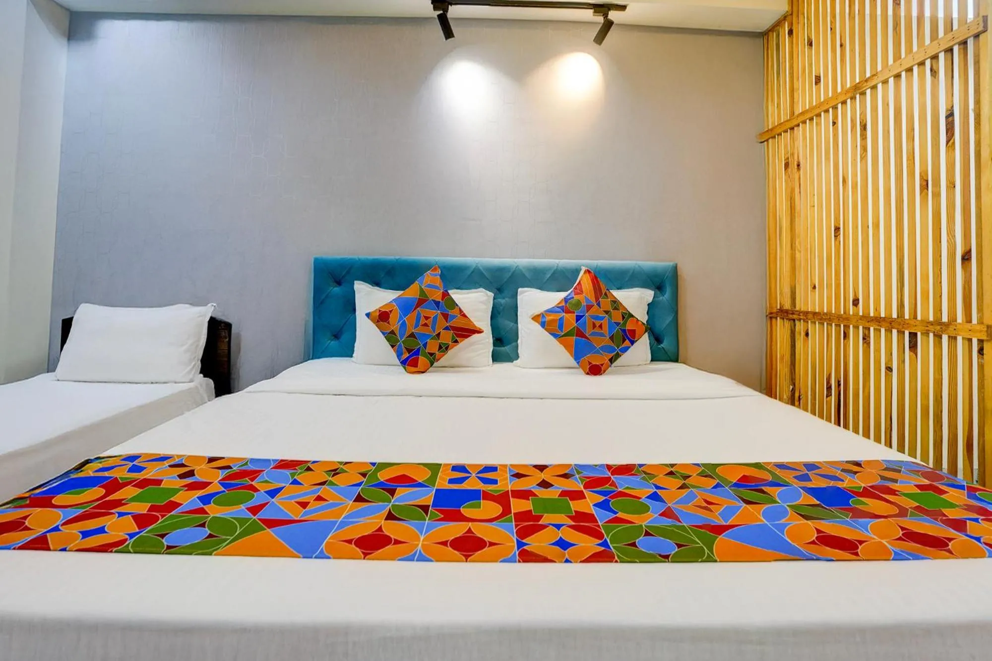 Bed in Via Blissful Stays
