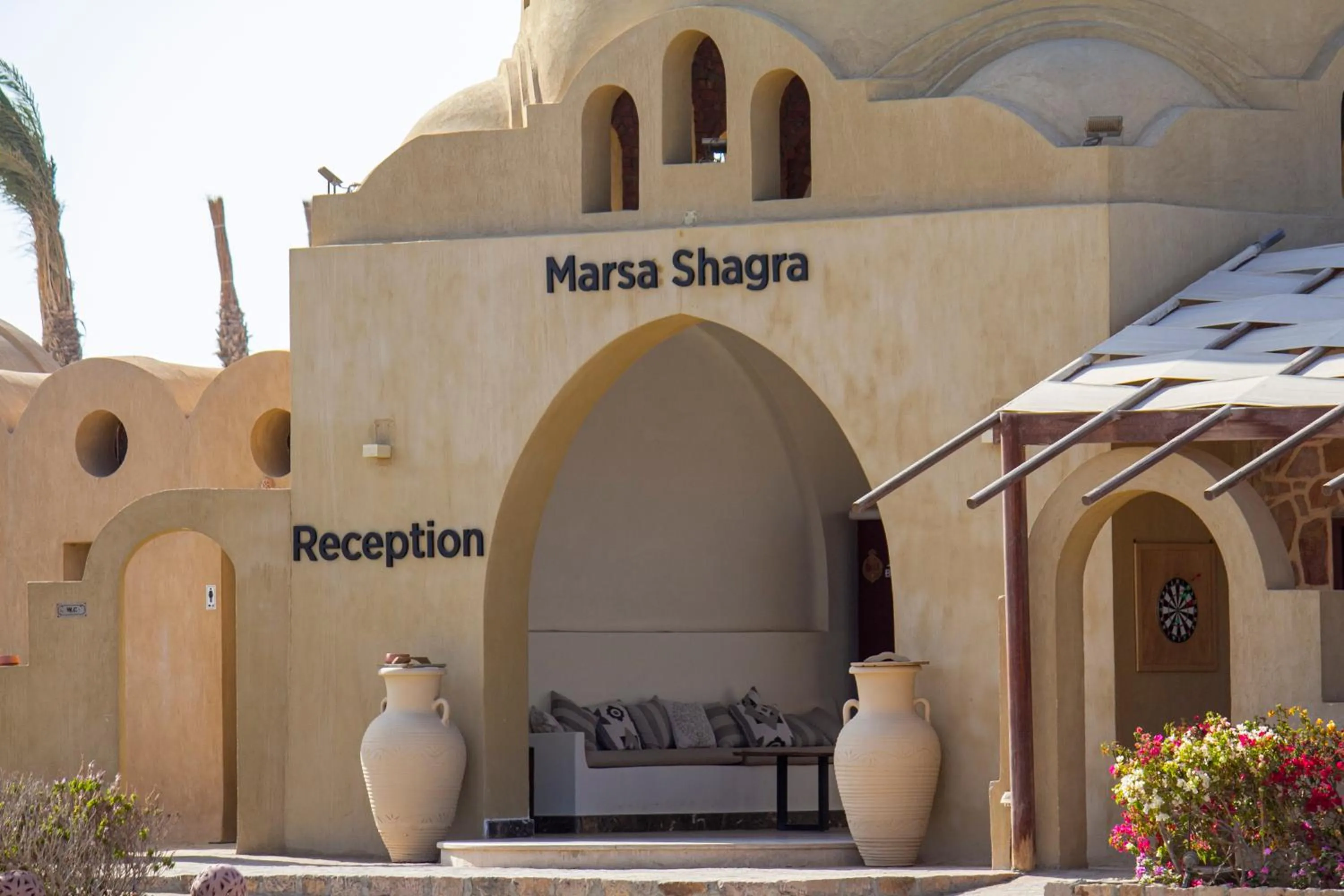 Lobby or reception in Marsa Shagra Village