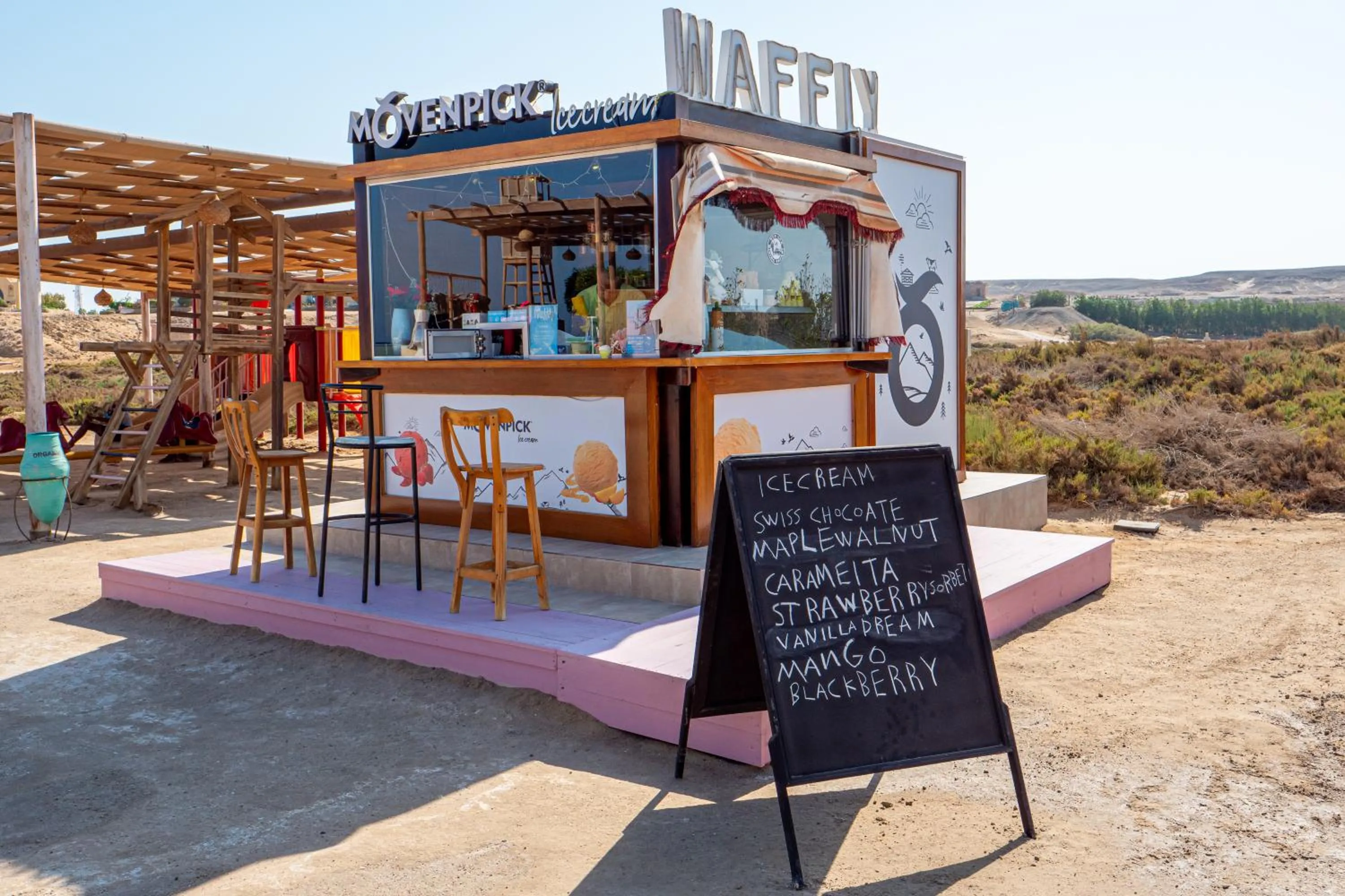 Restaurant/places to eat in Marsa Shagra Village