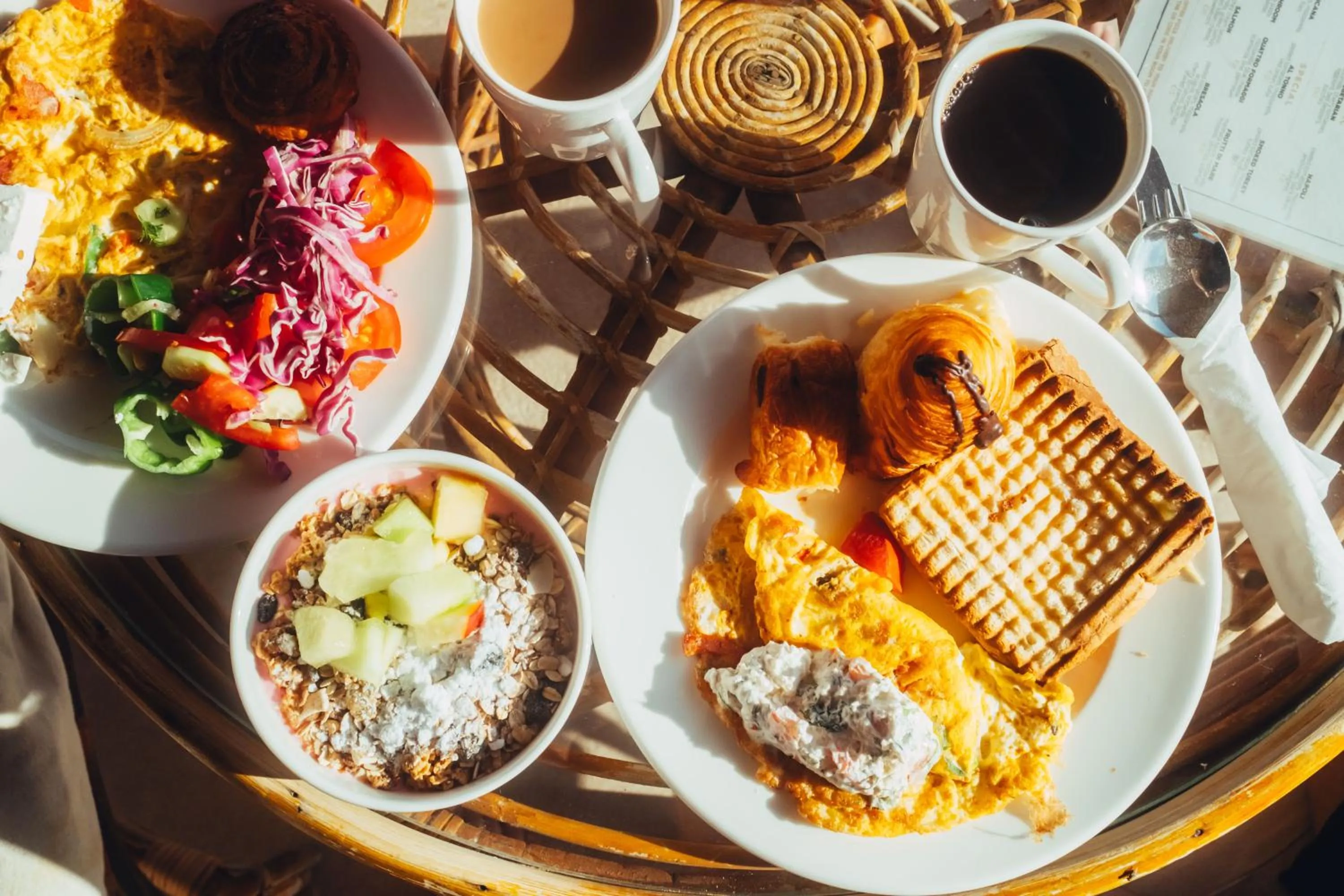 Breakfast in Marsa Shagra Village