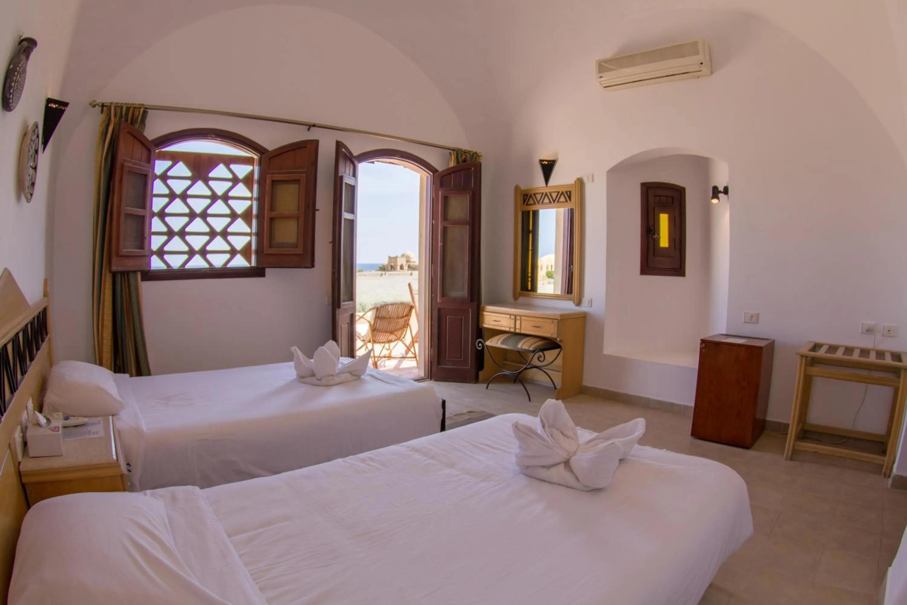 Photo of the whole room, Bed in Marsa Shagra Village