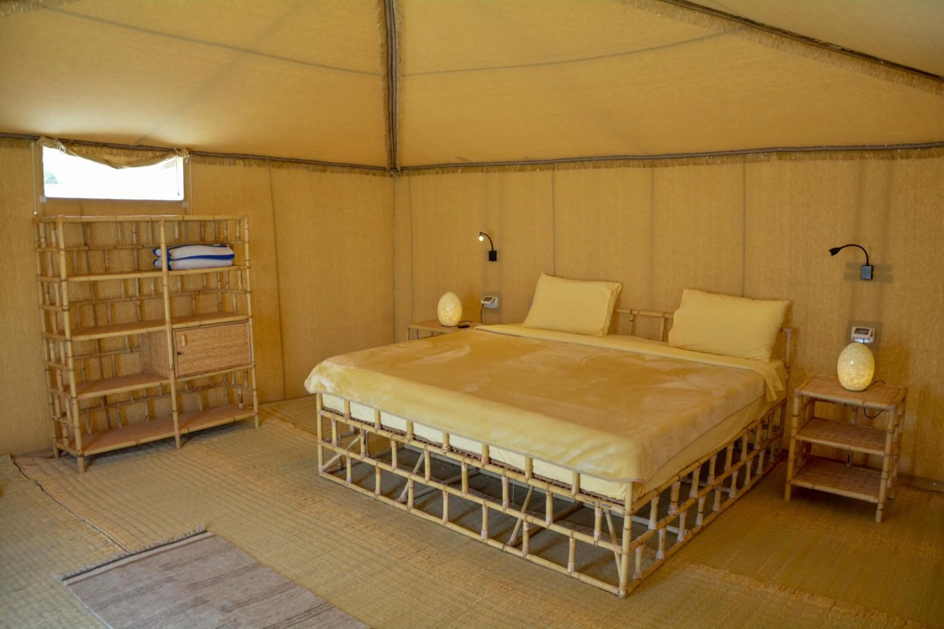 Photo of the whole room, Bed in Marsa Shagra Village