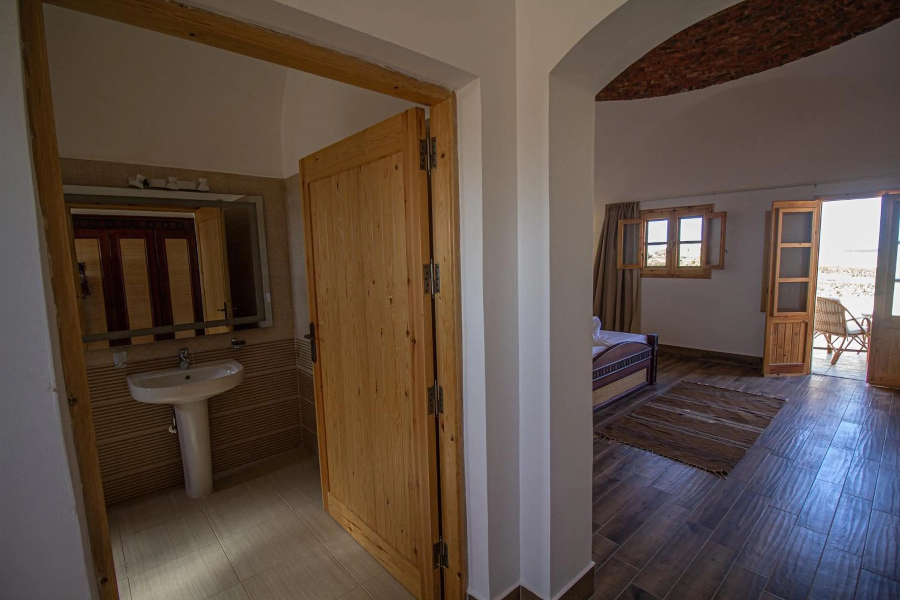 Bathroom, Bed in Marsa Shagra Village