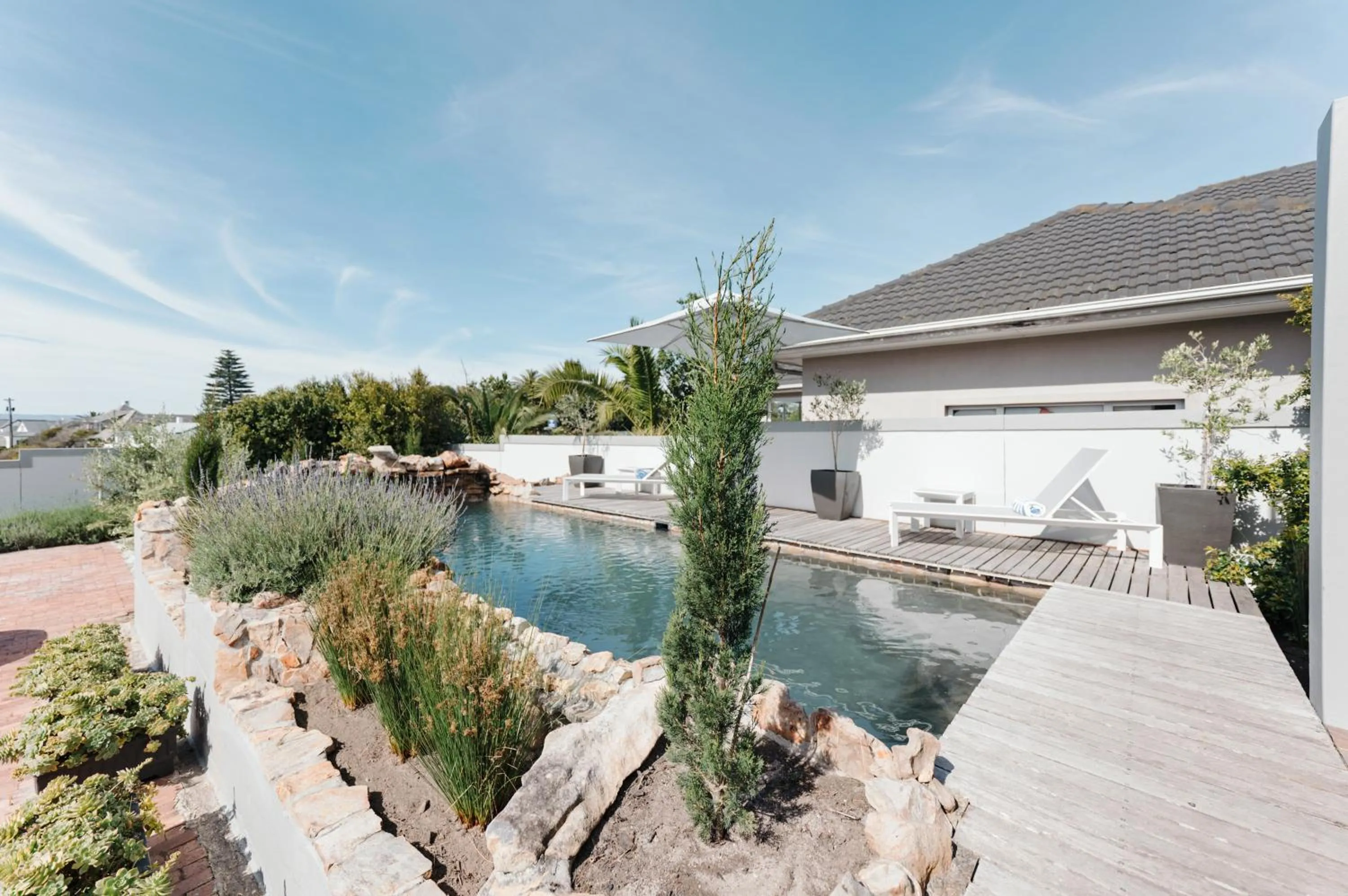 Garden in Whale Away Guest House