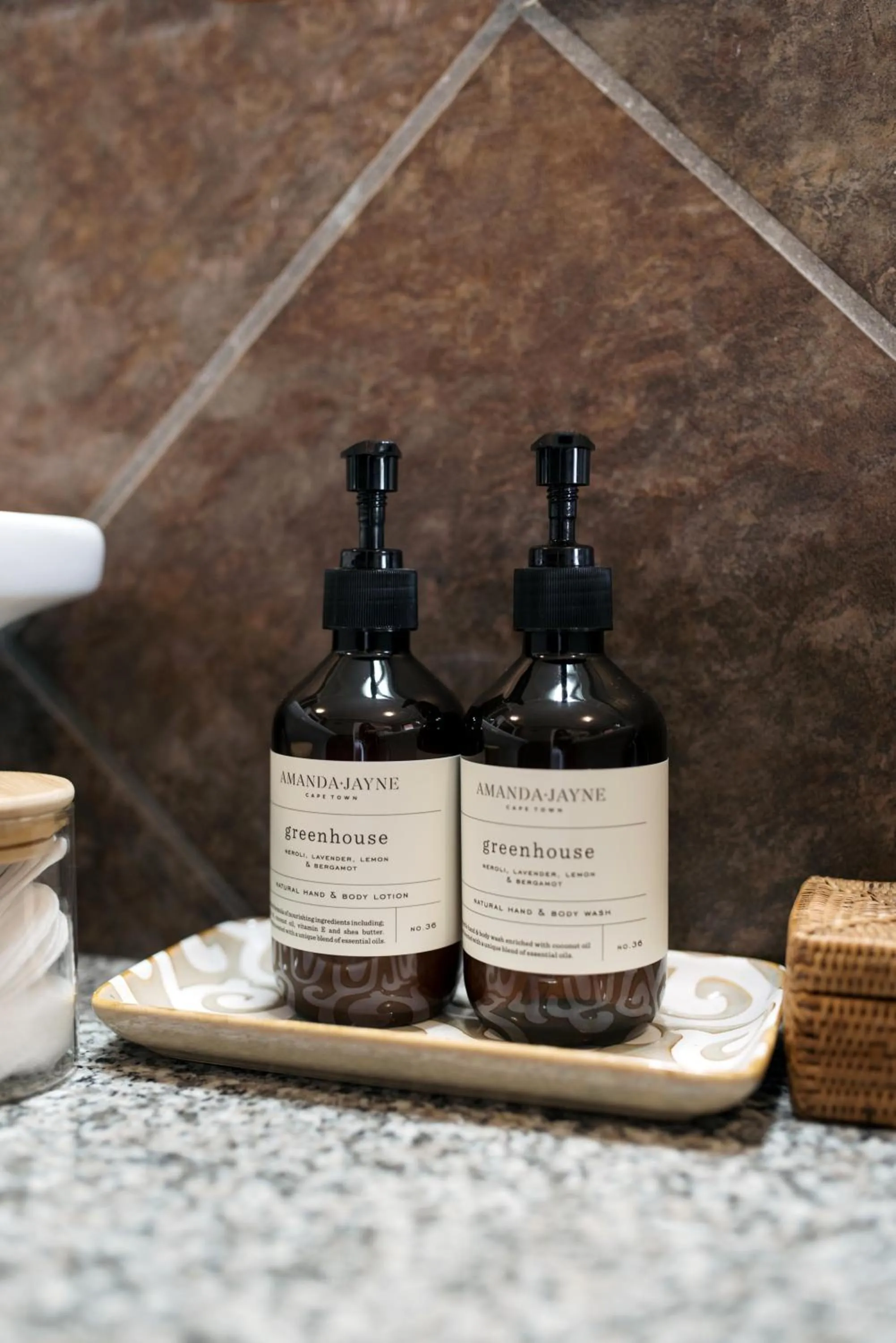 Decorative detail in Whale Away Guest House