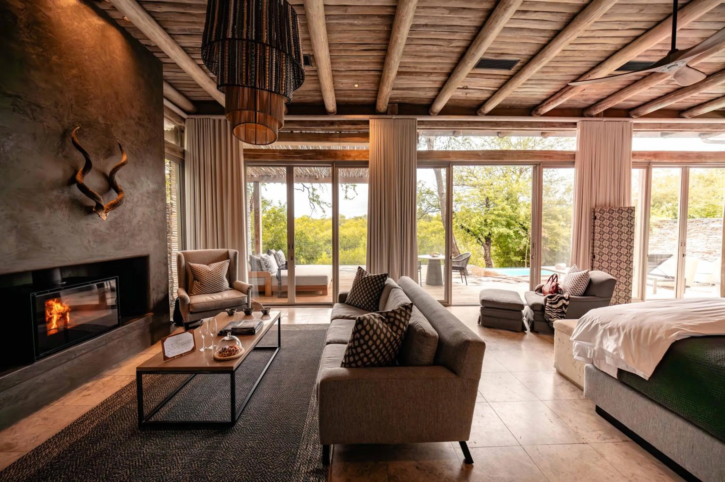 Bed in Kapama Karula