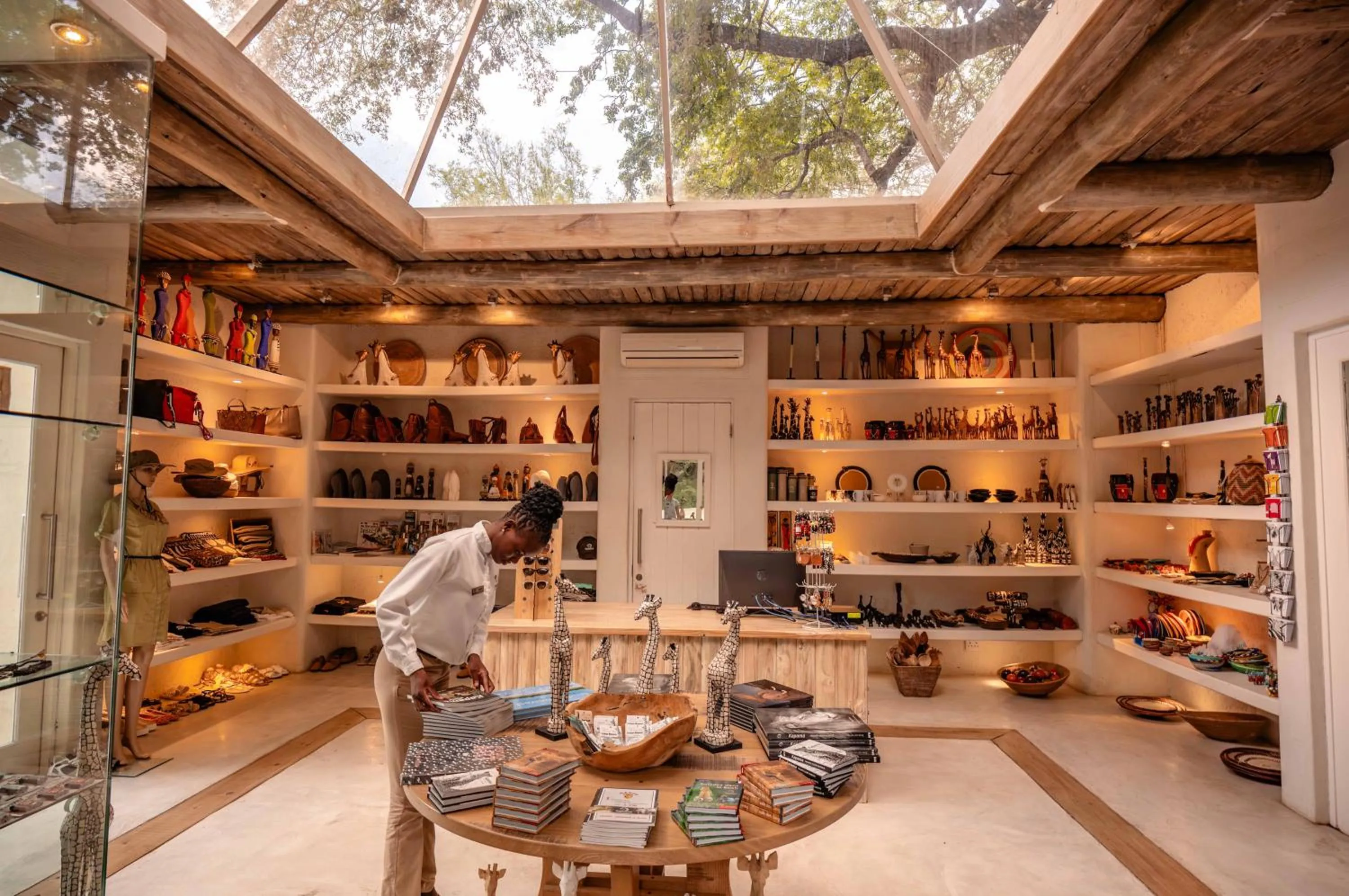 Shopping Area in Kapama Karula