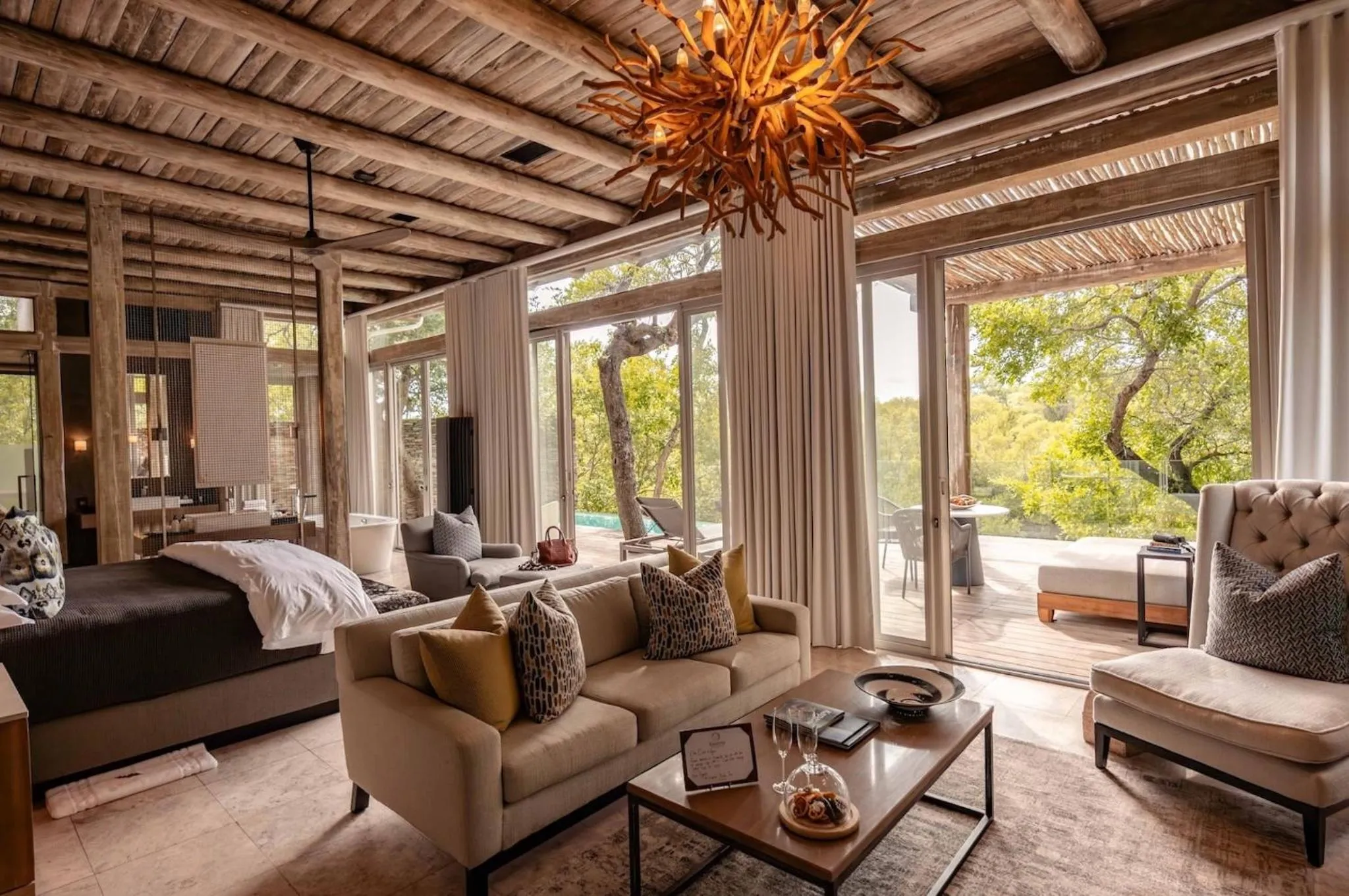 Bedroom in Kapama Karula