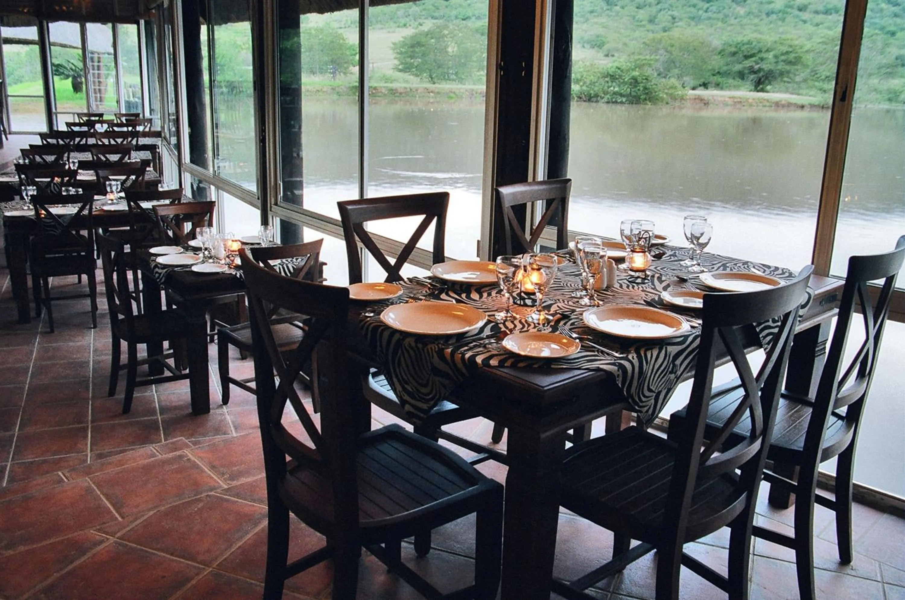 Lounge or bar in Premier Resort Mpongo Private Game Reserve