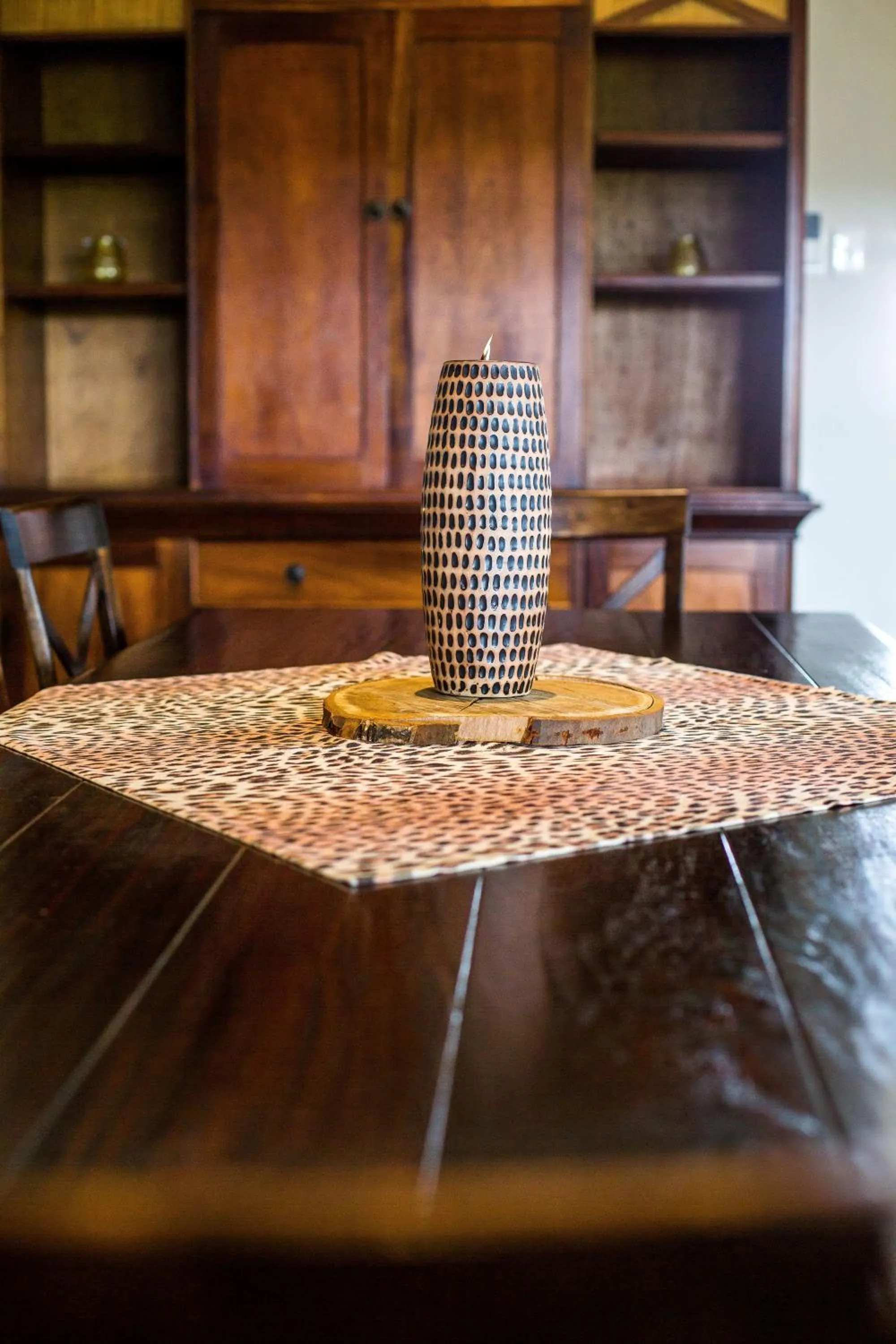 Decorative detail in Premier Resort Mpongo Private Game Reserve