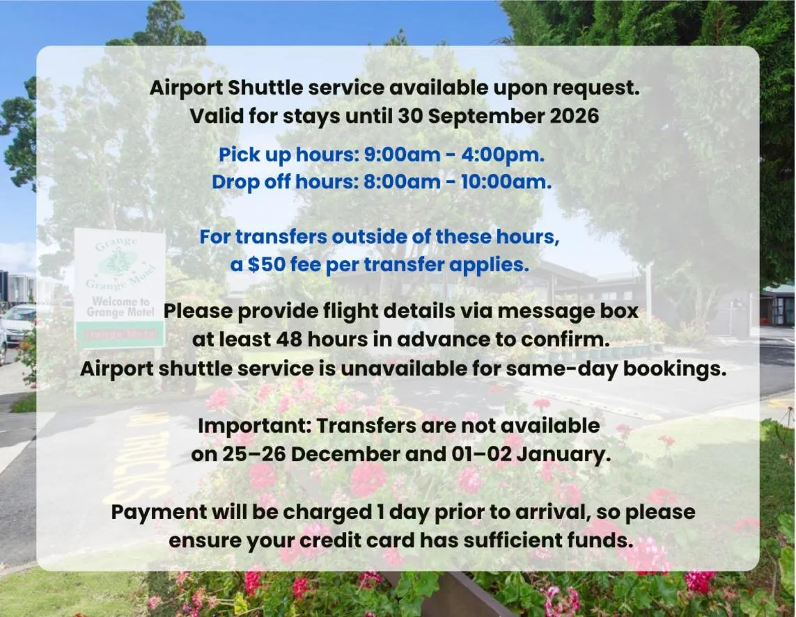 Property building in Grange Motel