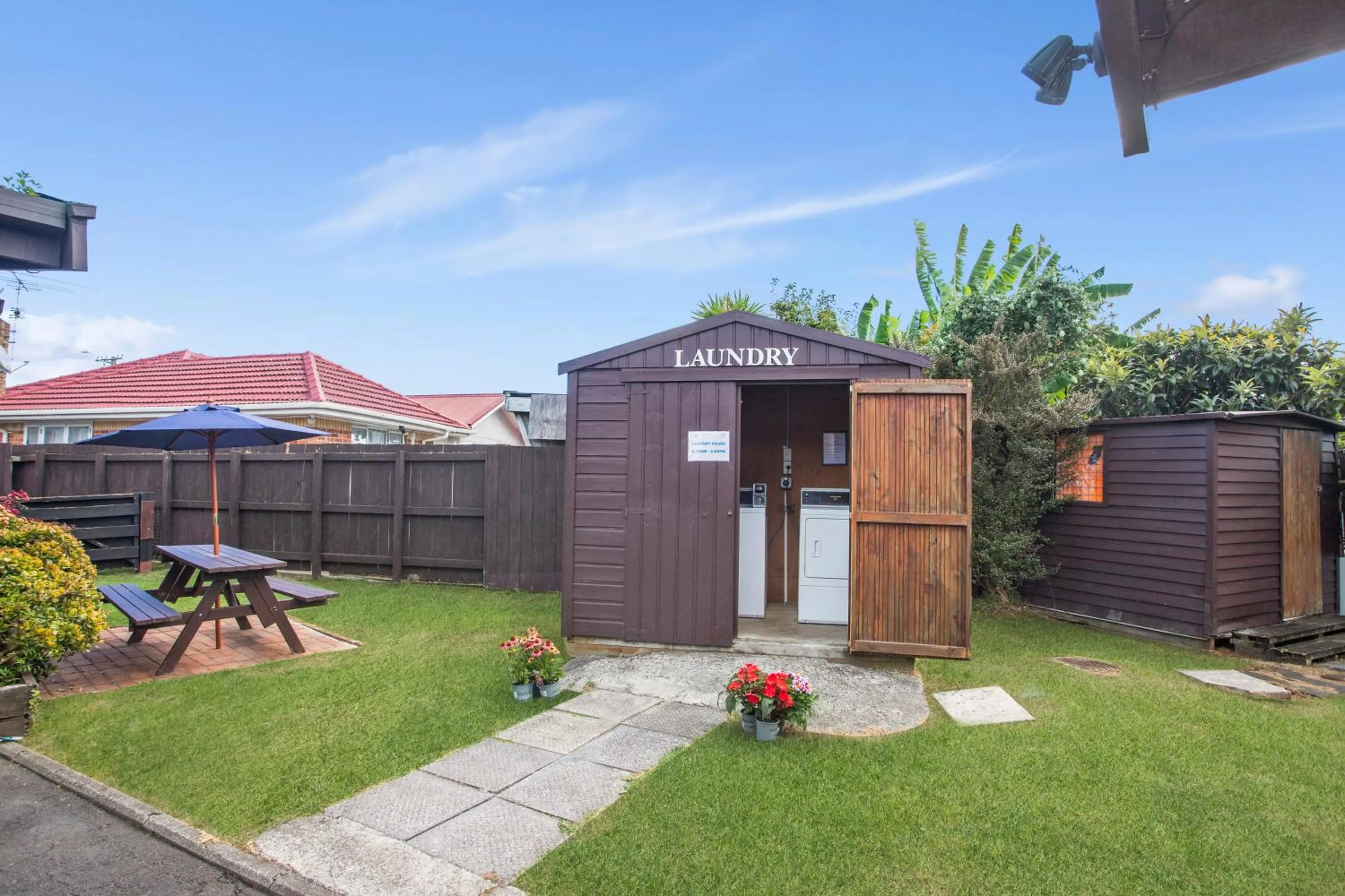 laundry in Grange Motel
