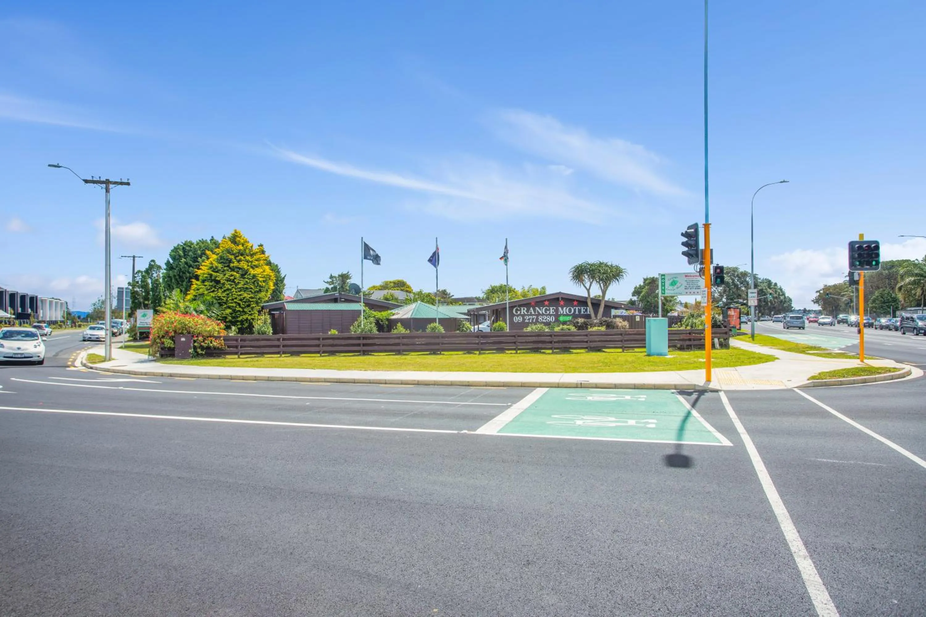Property building in Grange Motel
