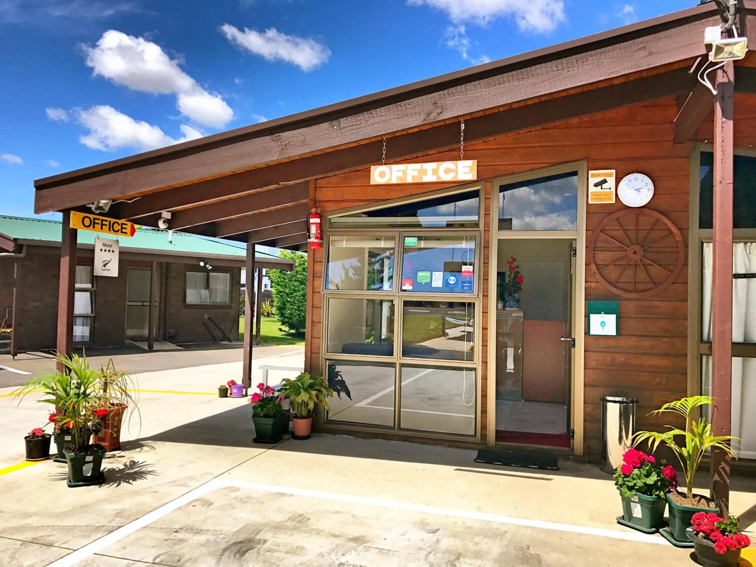 Property building in Grange Motel