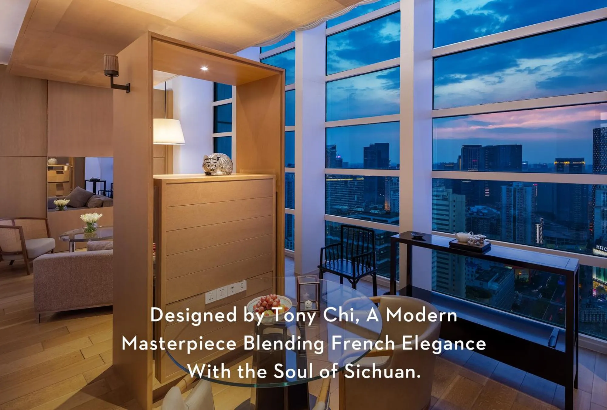 Living room in Grand Hyatt Chengdu