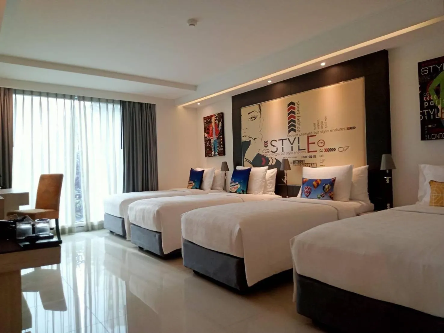 Bed in Hotel Clover Asoke - SHA Extra Plus
