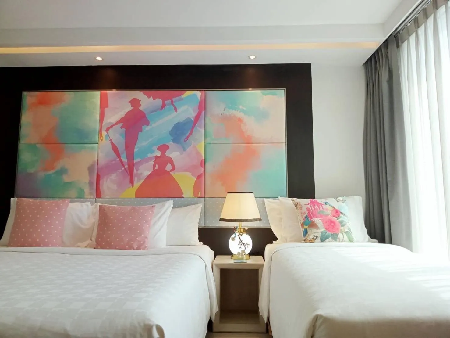 Bed in Hotel Clover Asoke - SHA Extra Plus