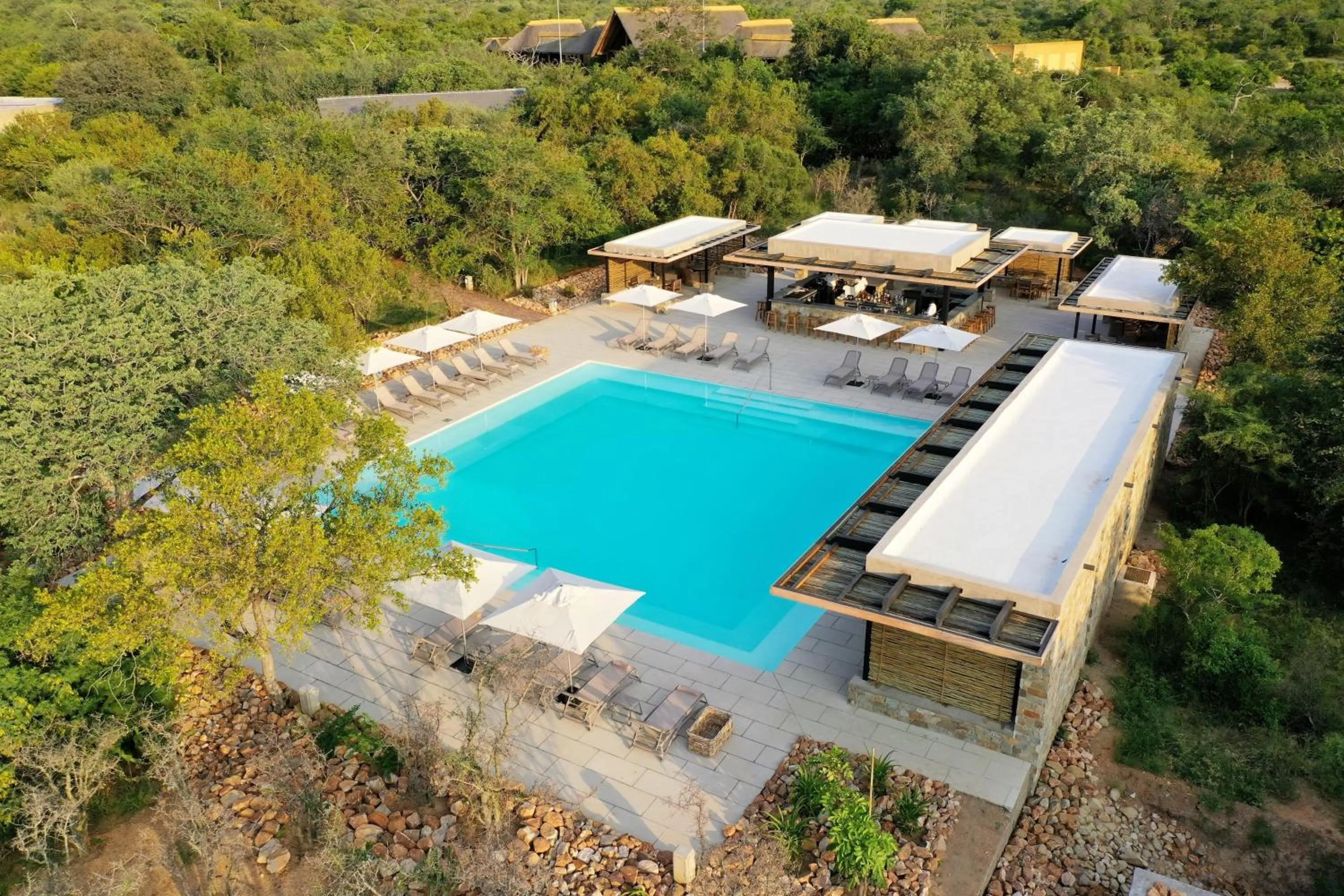 Swimming pool in Kapama River Lodge
