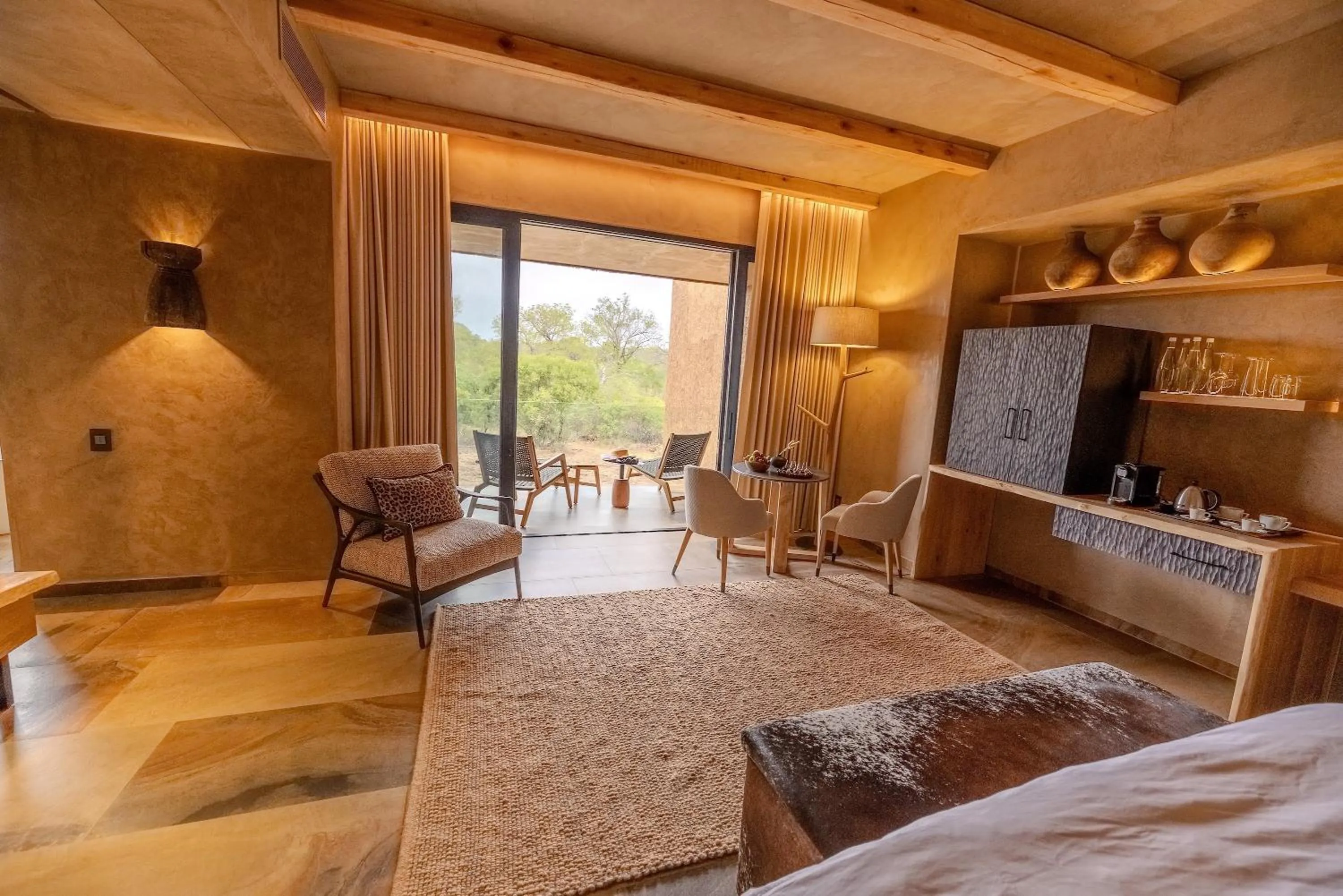 View (from property/room), Bed in Kapama River Lodge