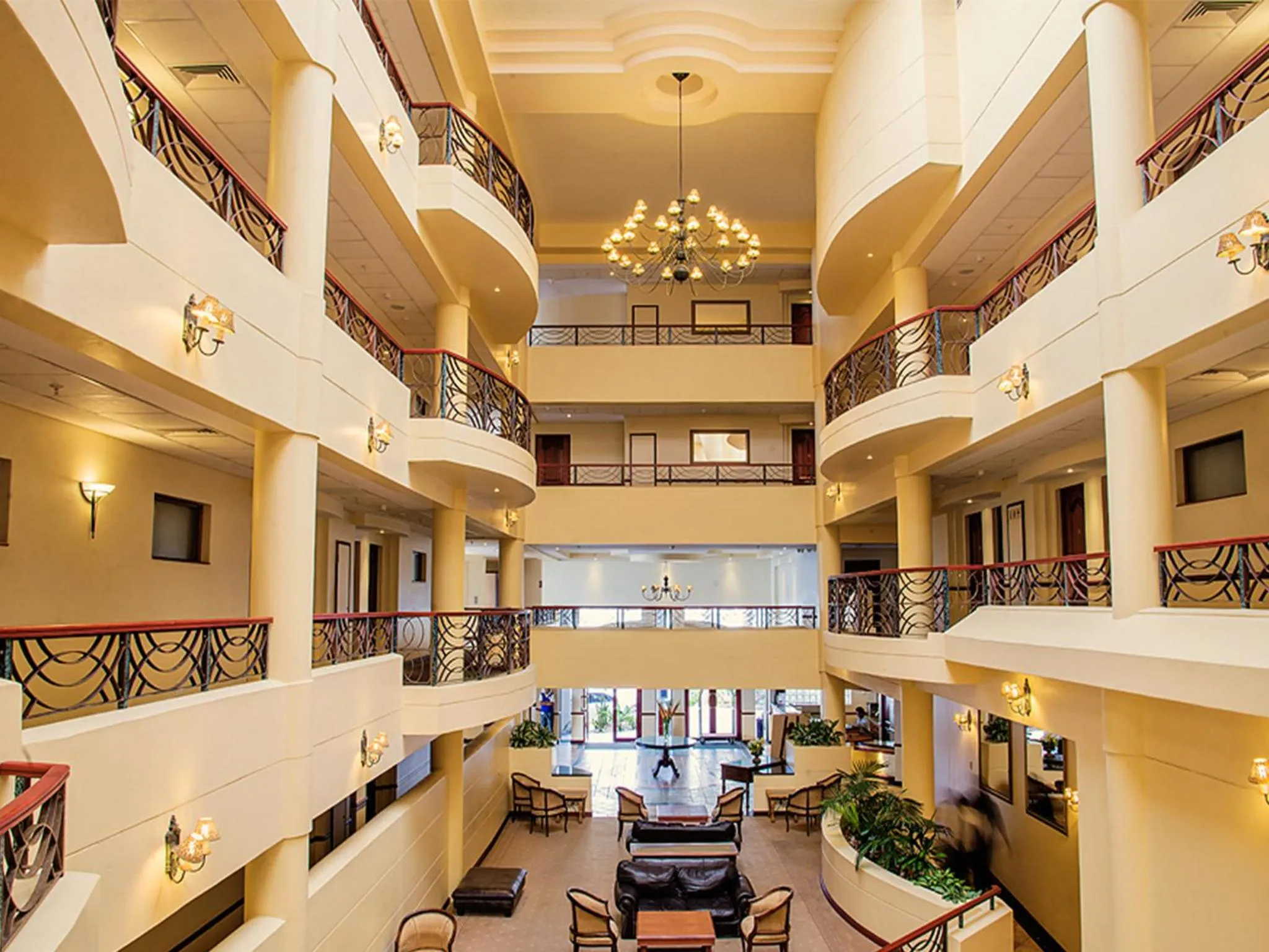 Lobby or reception in Premier Hotel Regent