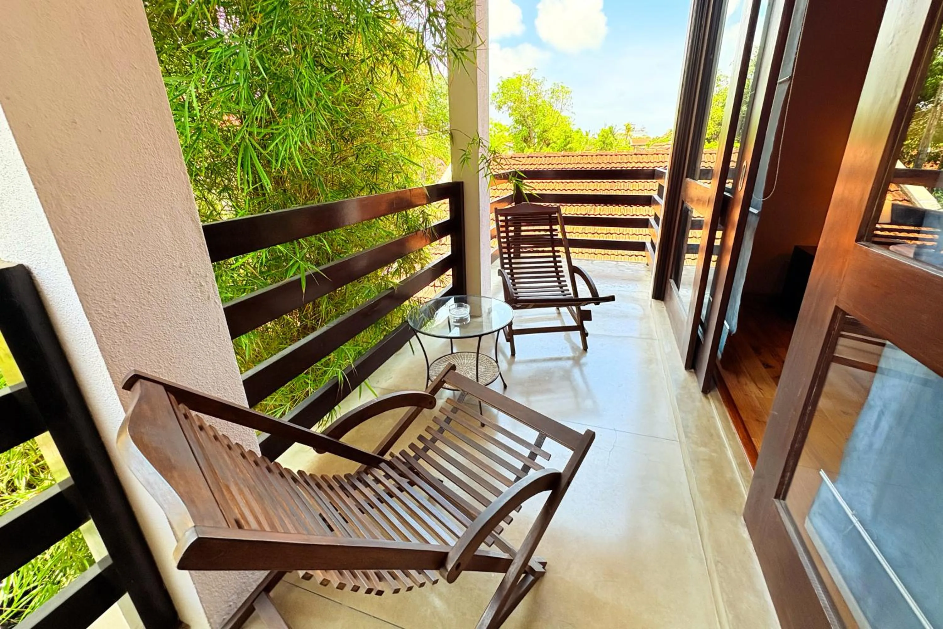 Balcony/Terrace in Terrace Green Hotel and Spa - Free Airport Shuttle Service