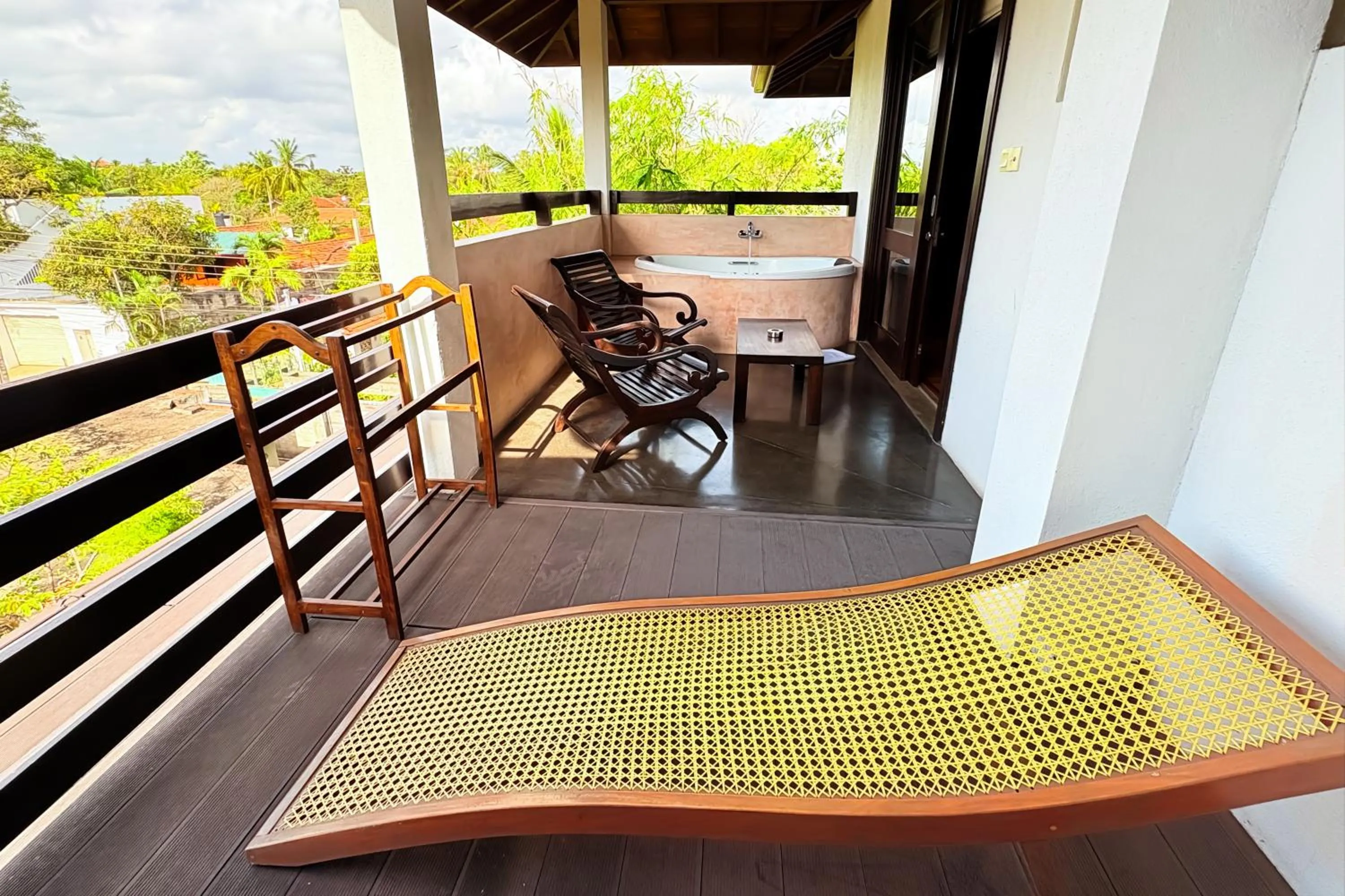 Balcony/Terrace in Terrace Green Hotel and Spa - Free Airport Shuttle Service