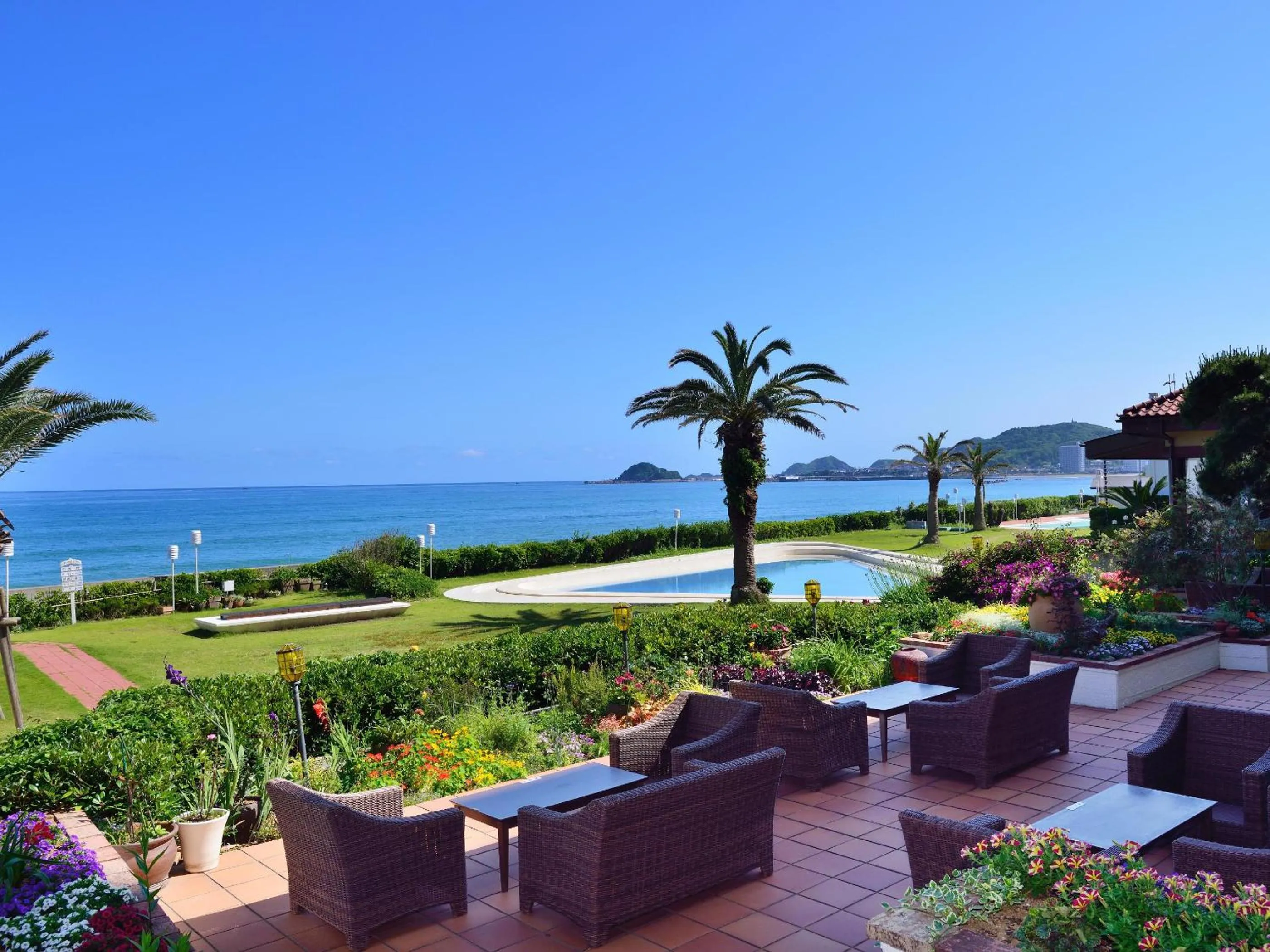 Day in Kamogawa Grand Hotel