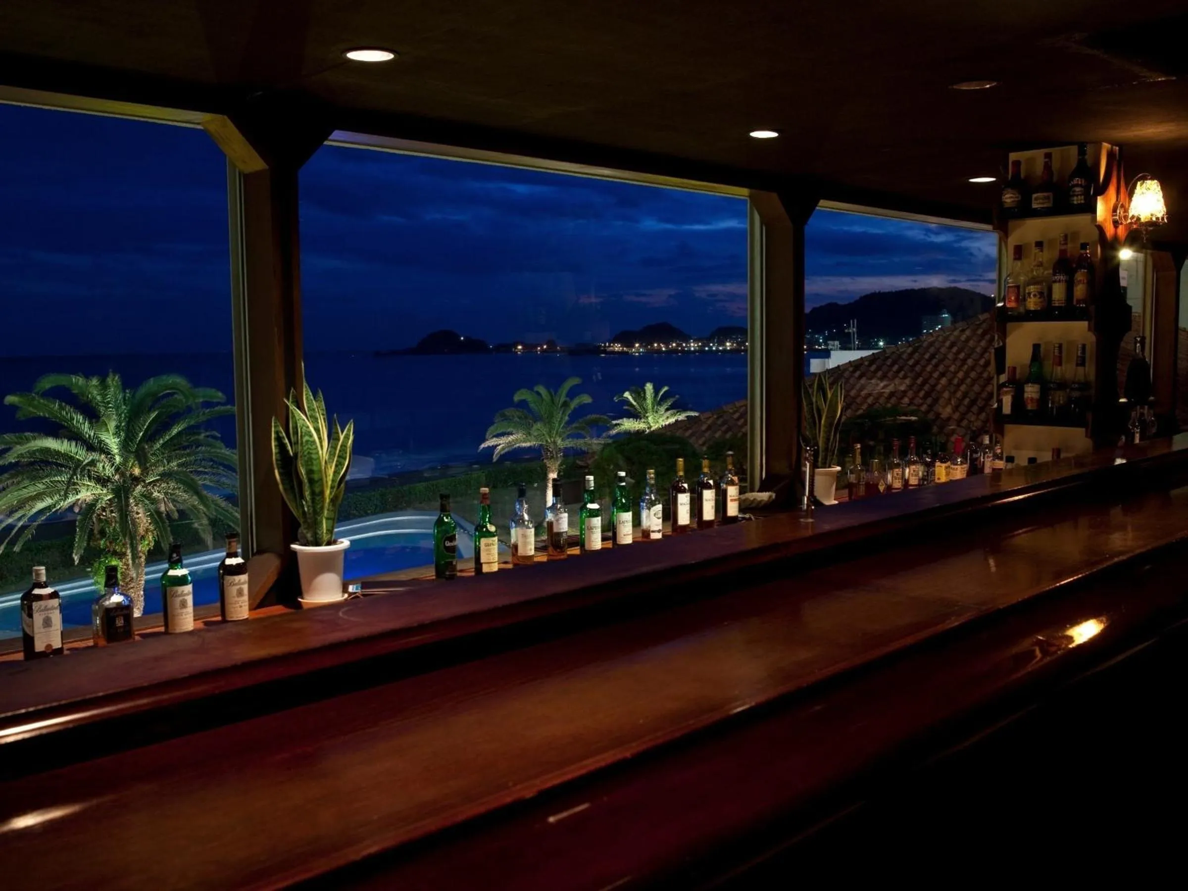 Night in Kamogawa Grand Hotel