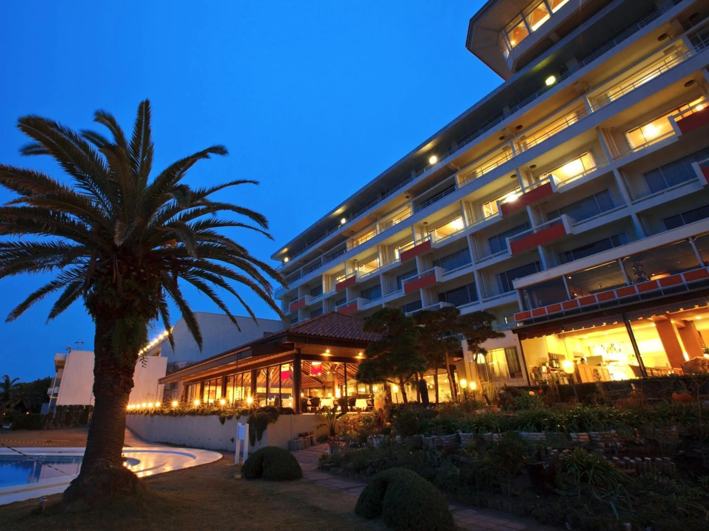 Property building in Kamogawa Grand Hotel