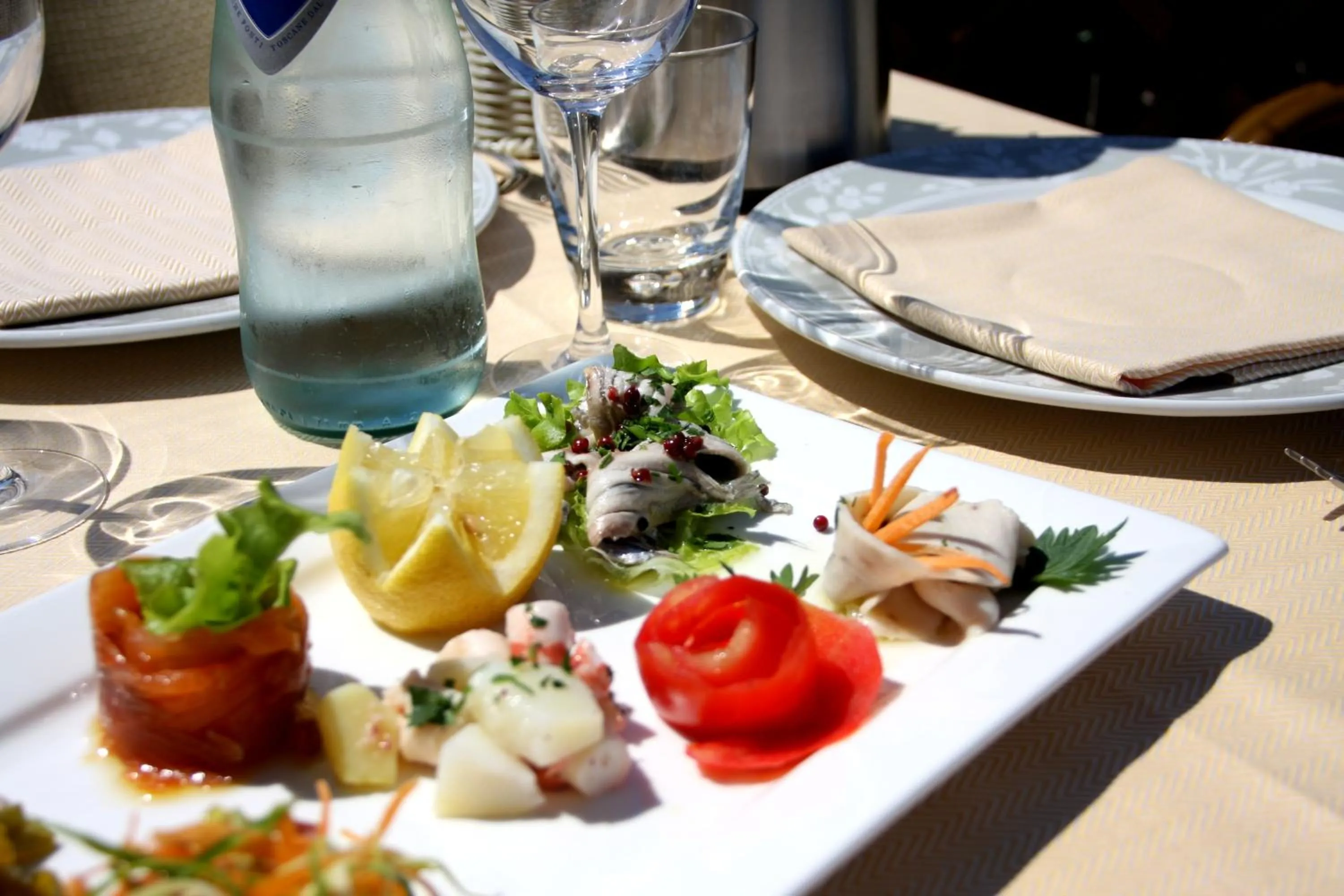 Food close-up in Hotel Angela