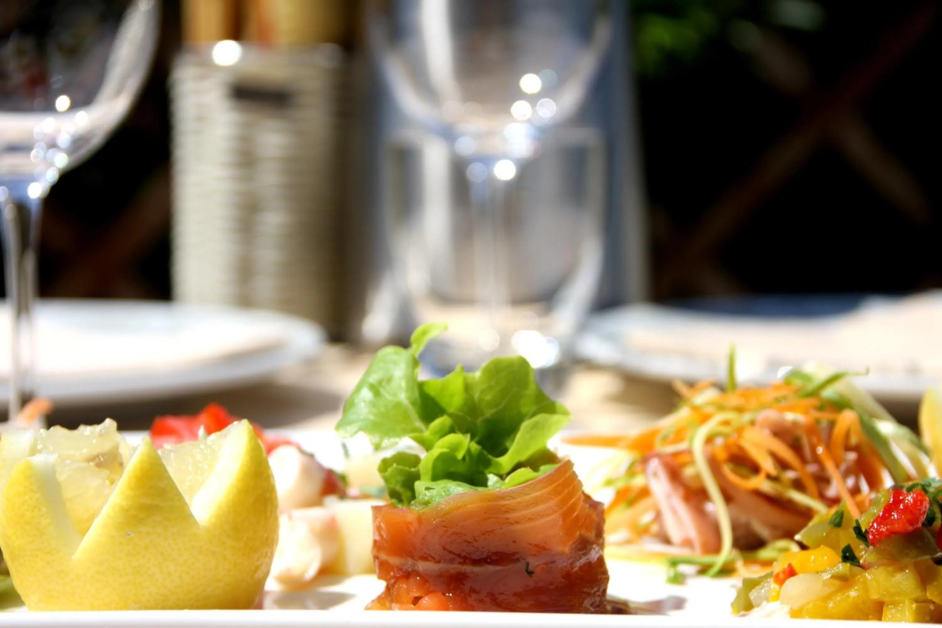 Food close-up in Hotel Angela