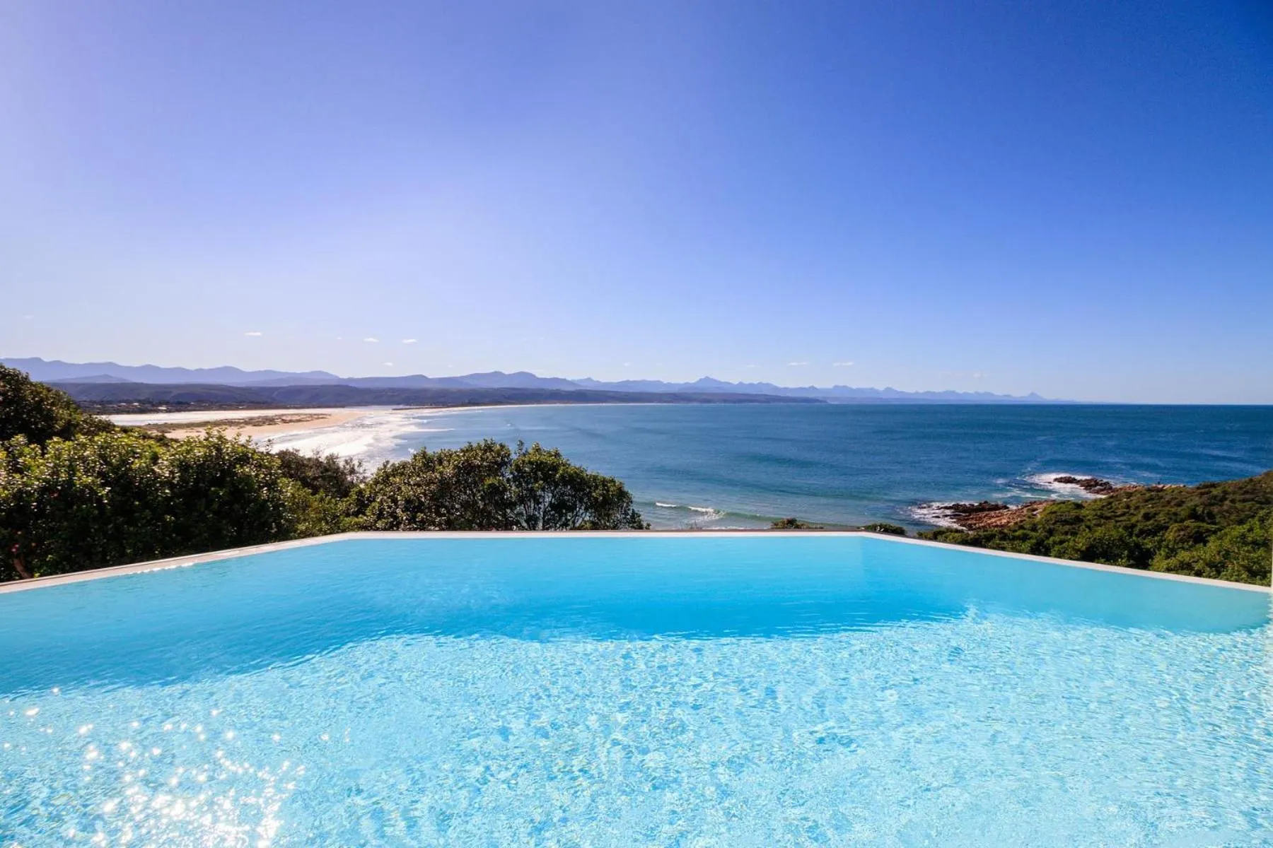 Pool view in The Plettenberg Hotel